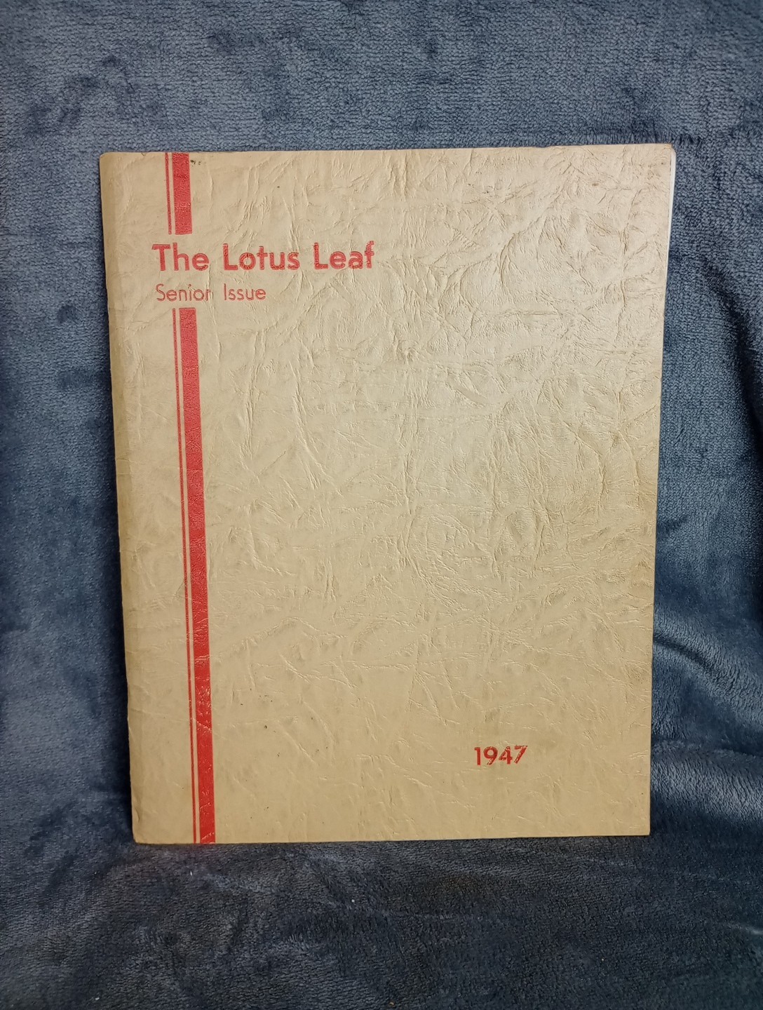 Monroe [Michigan] High School. 1947 The Lotus Leaf Senior Issue
