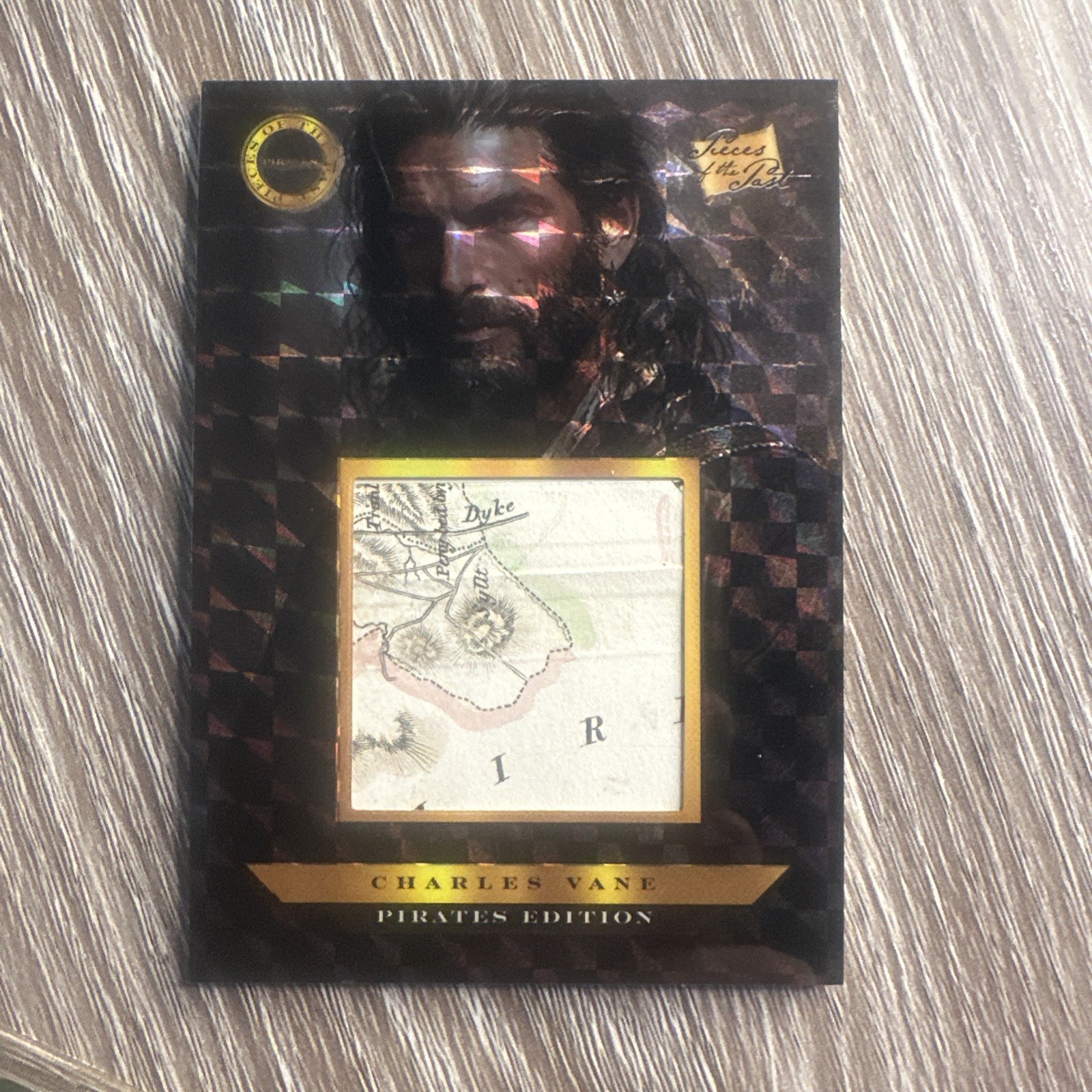 2025 1/1 Charles Vane Pieces of the Past Pirates Edition Relic #610 WAR MAP 