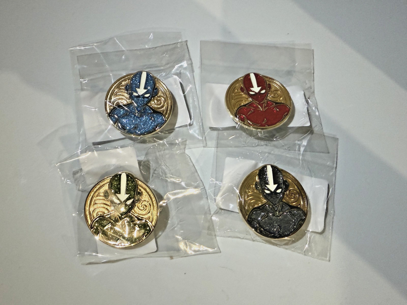 **EXCLUSIVE FIGPIN** (Aang) Avatar The Last Airbender 4 Pin Set NYCC 2026 — VEVE