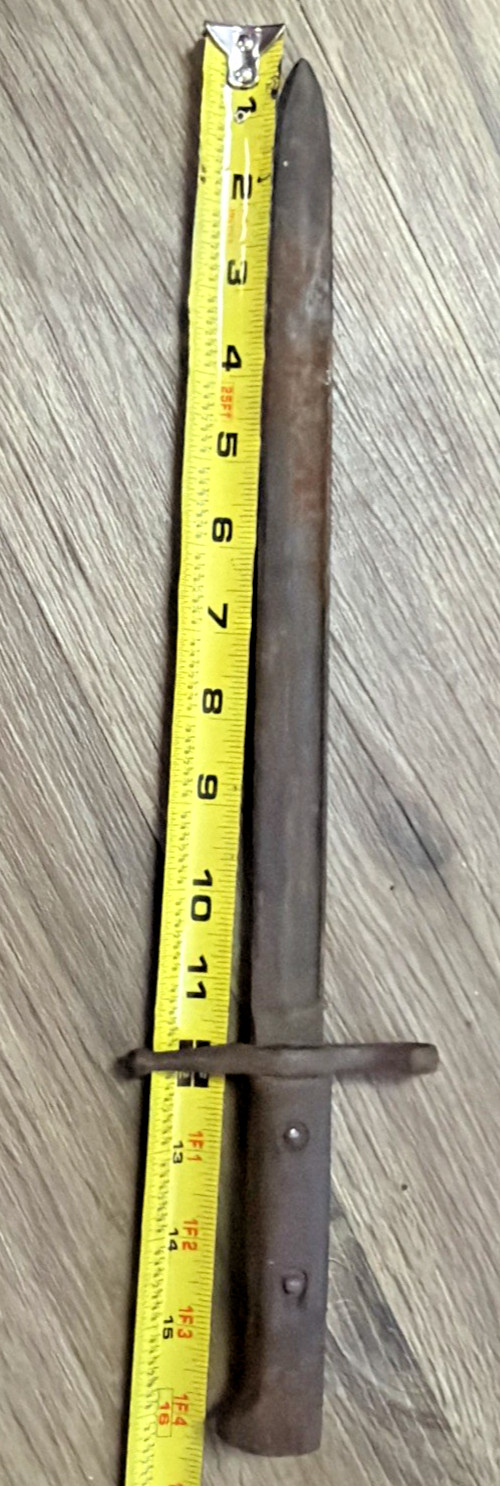 WWI Italian M1891 Carcano TS Bayonet MIDA Brescia Marking Special Troops Old