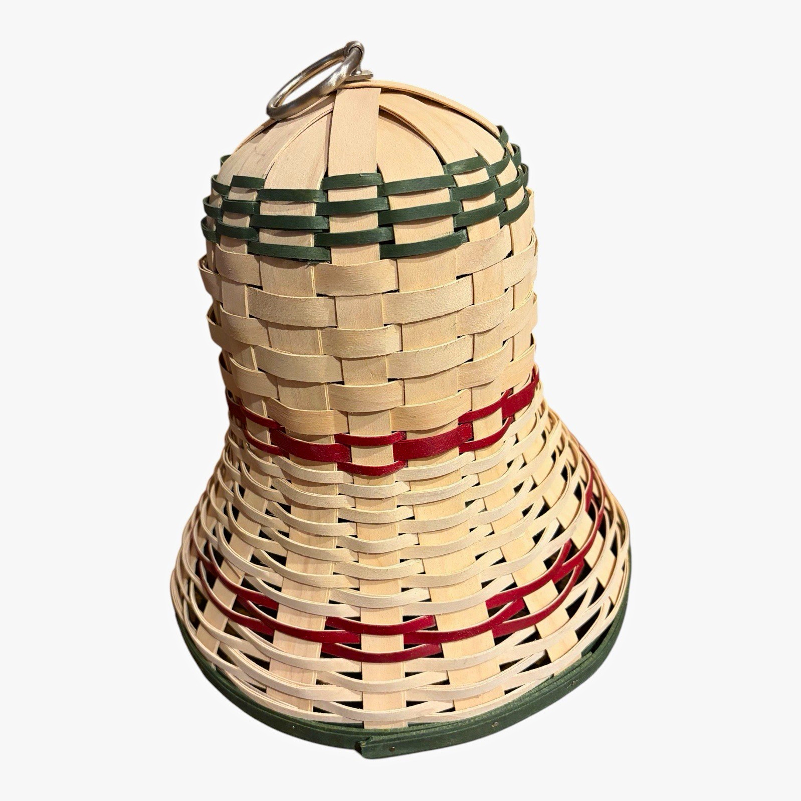 Longaberger Collectors Club Holiday Bell Basket 2013 Handwoven USA NIB #12795