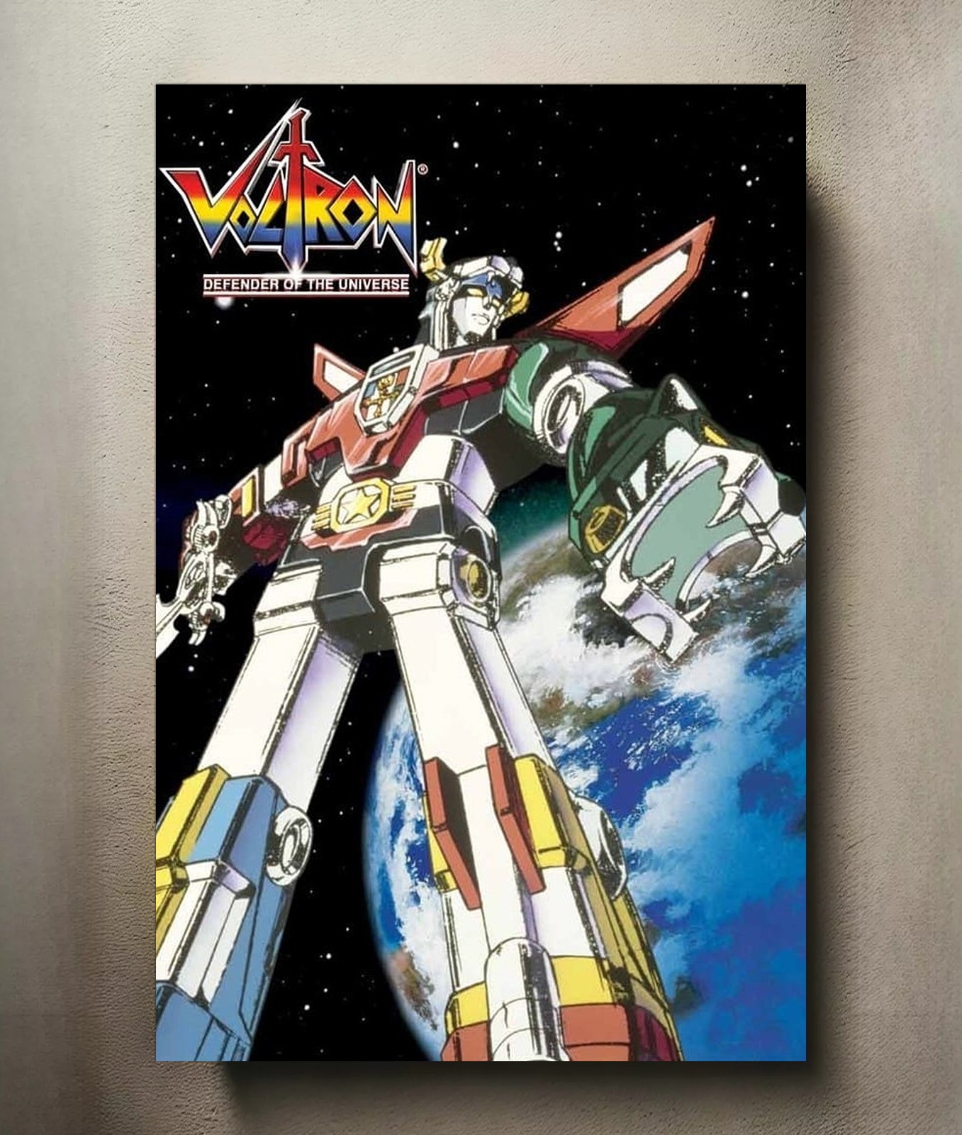 Voltron: Defender of the Universe 8x12 Metal TV Show Poster Sign