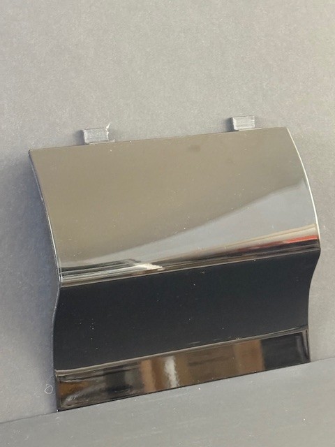 PORSCHE AUTHENTIC SHOWROOM PAINT SAMPLE--BLACK-CodeA1