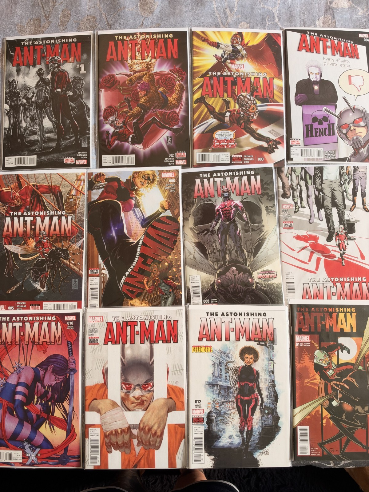 ASTONISHING ANT-MAN    #1 - 13  (Missing #8)