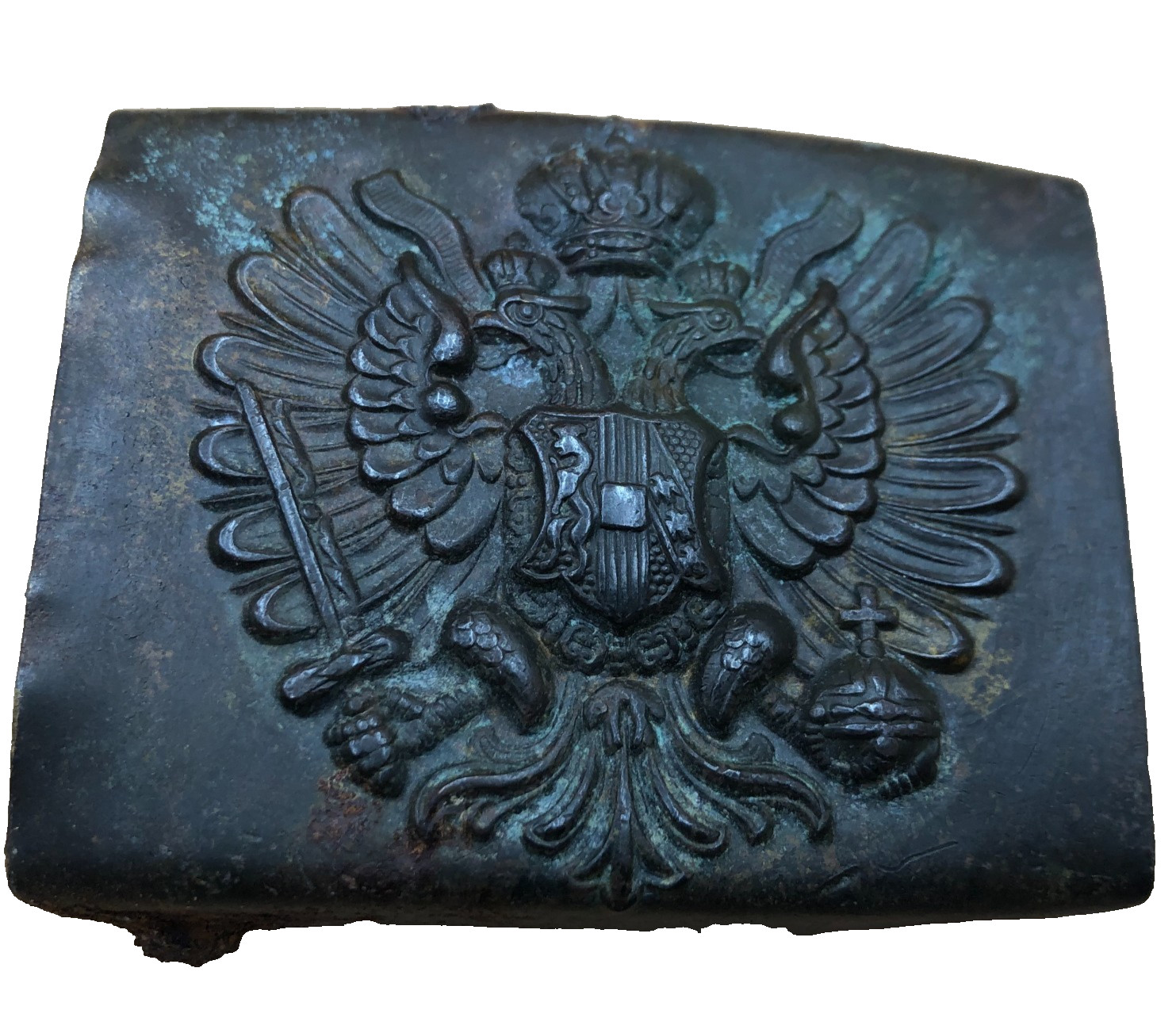 Original WWI WW1 Austria - Hungary soldier belt buckle