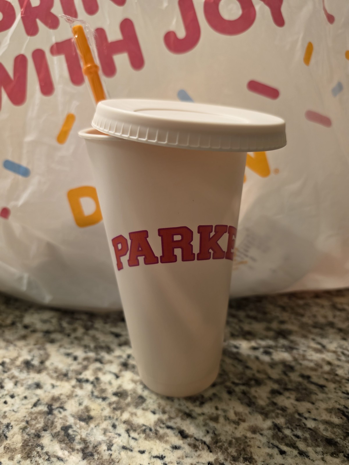 Limited Edition Dunkin' x Parke Tumbler Cup🥤 🍩 Authentic 