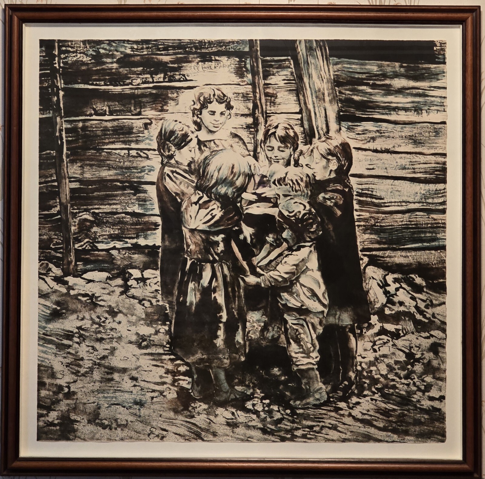 Ruth Weisberg Signed RARE PRINTERS PROOF COLOR LITHOGRAPH of \