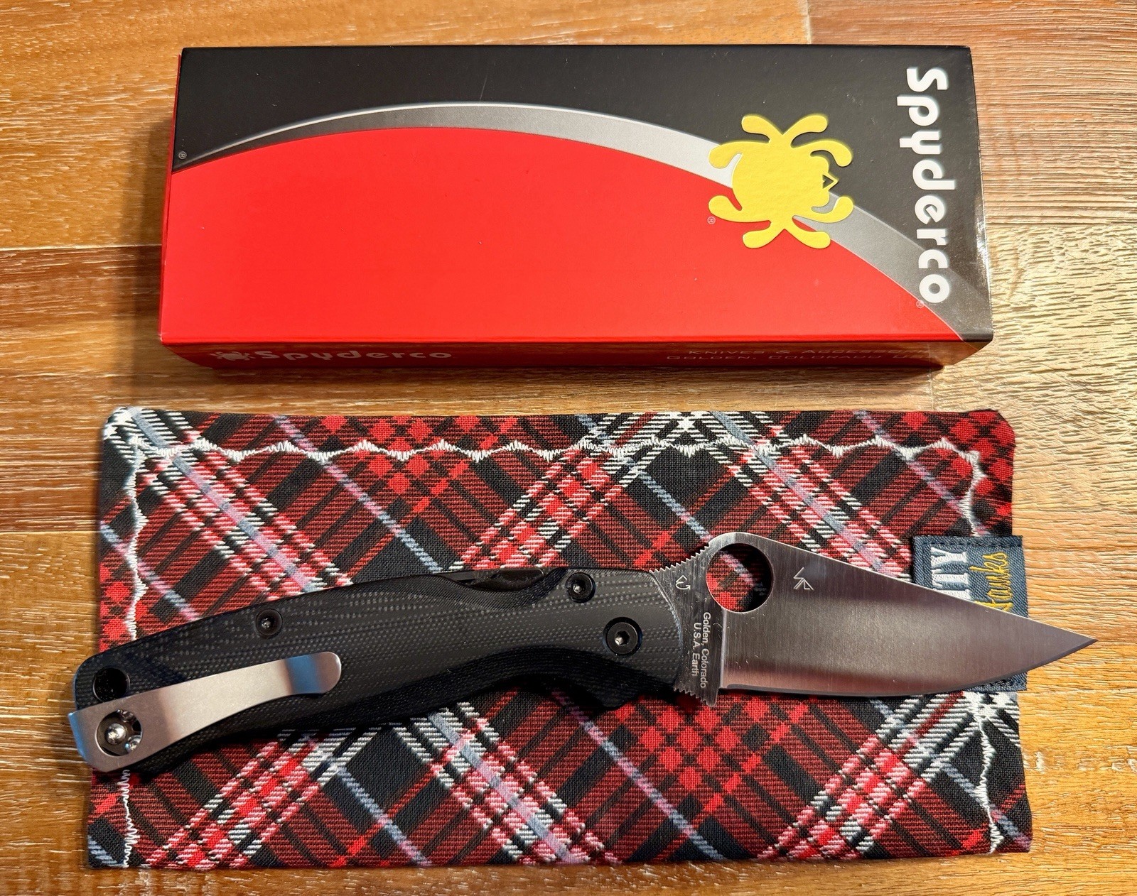 Spyderco Para Military 2 PM2 Magnacut Custom Build With Bonus Mighty Hank NEW