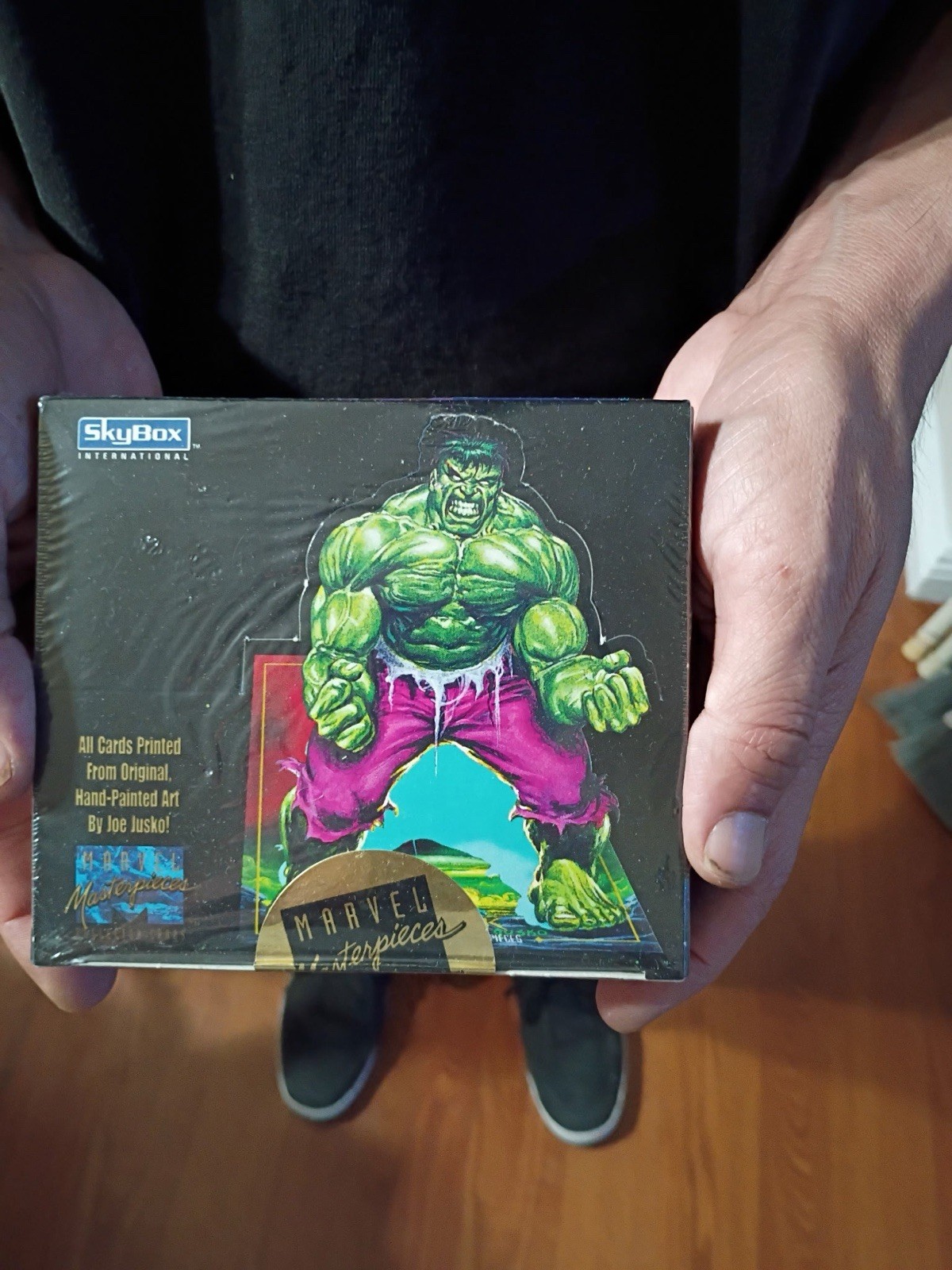 1992 SkyBox Marvel Masterpieces Hobby Box  /350,000- New Sealed