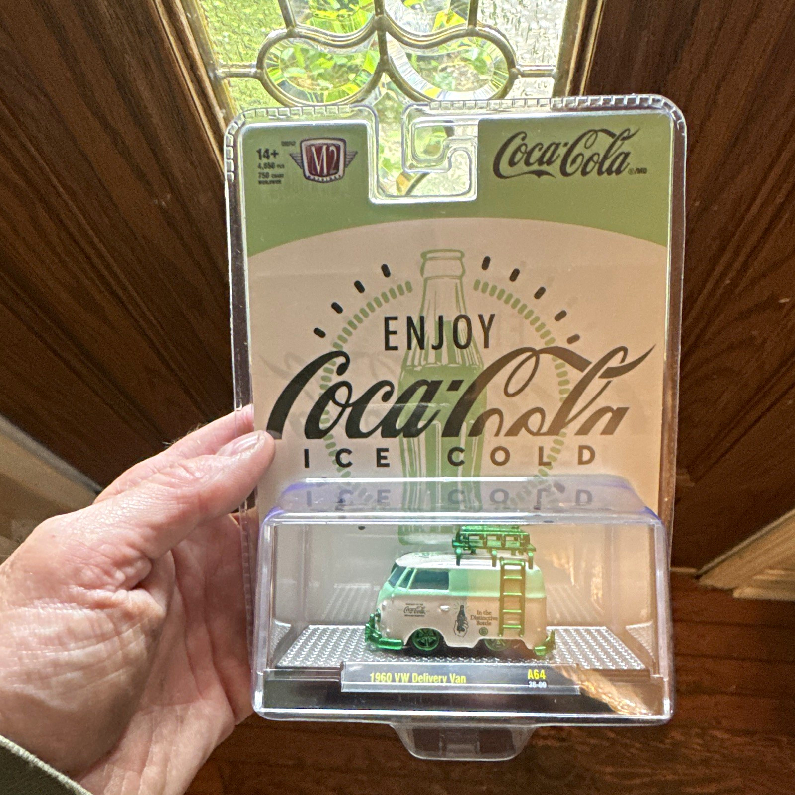 Coca-Cola M2 Machines VW Delivery Van Diecast Green/White Soda ThemeCHASE of 750