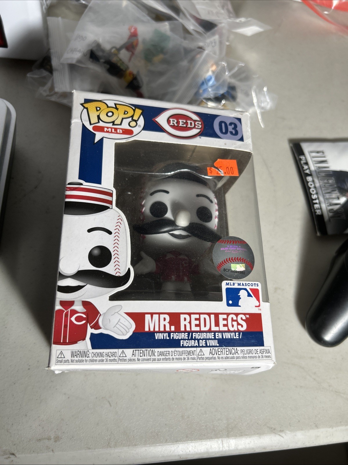 Funko Pop MLB Mascots Cincinnati Reds Mr. Redlegs #03 Vinyl Figure