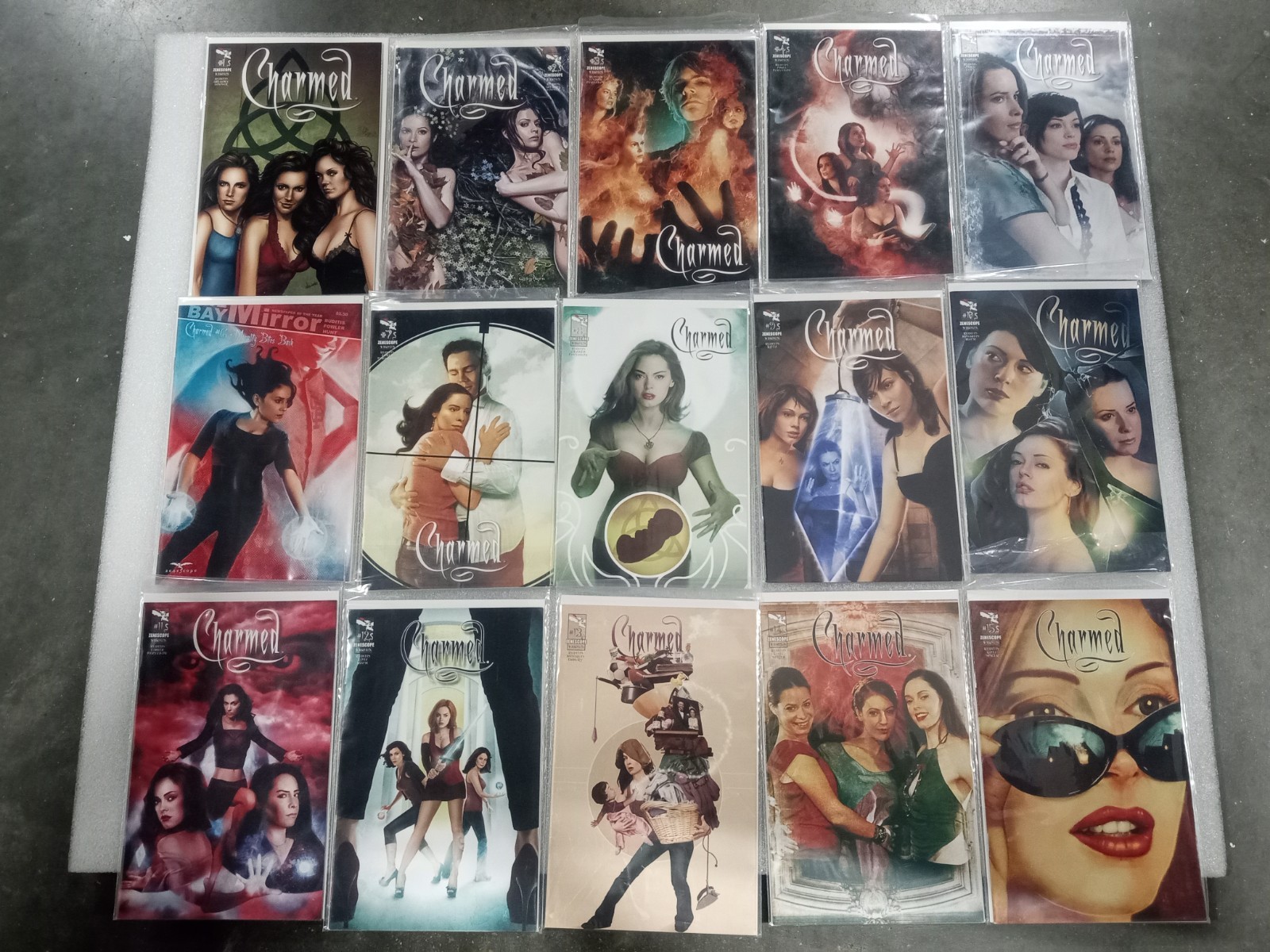 Charmed Season 9 1-24 2010 Zenescope FULL SET Low Print Run Cheapest On Ebay