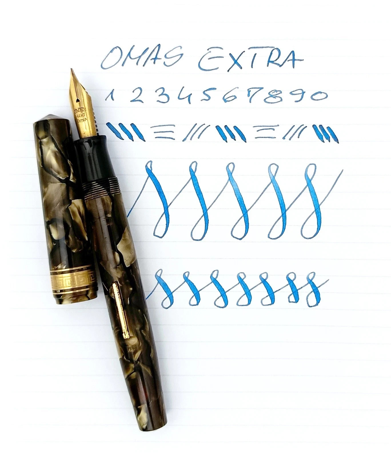 Omas Extra Ogiva Oversize Senior The Holy Grail Celluloid 14k Nib VTG 30s RARE