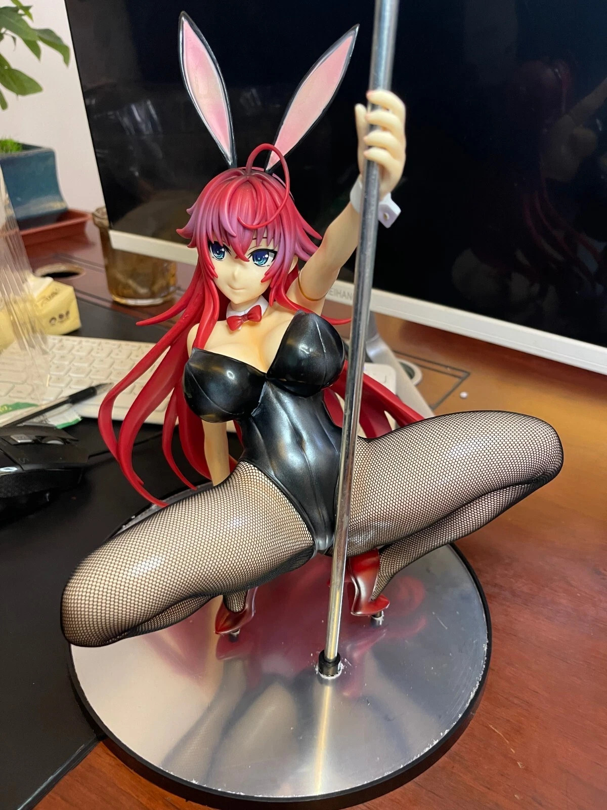 High School D x D HERO Anime Figure Rias Gremory Bunny Girl Action Figure 27cm
