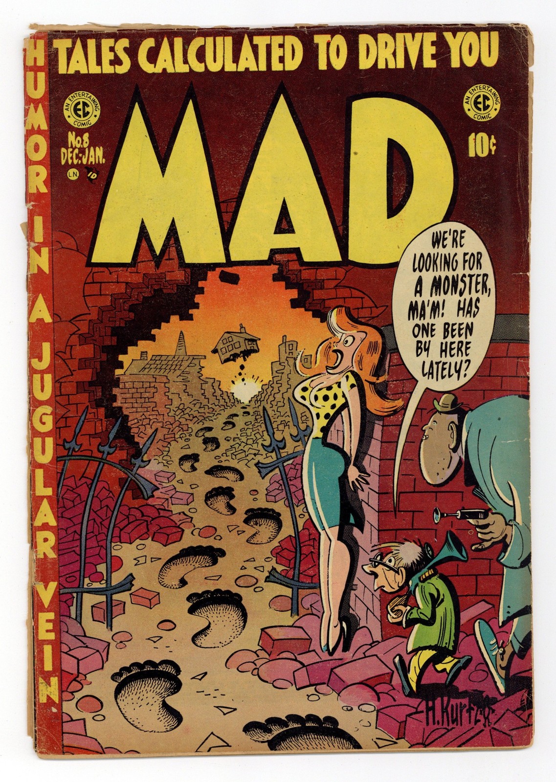 Mad #8 FR 1.0 1953
