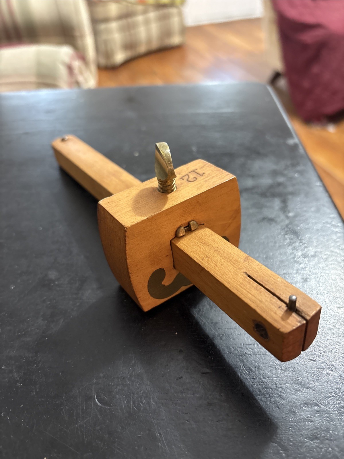 1920s-40s Vintage Stanley SW Sweetheart No. 265 Boxwood Marking Gauge