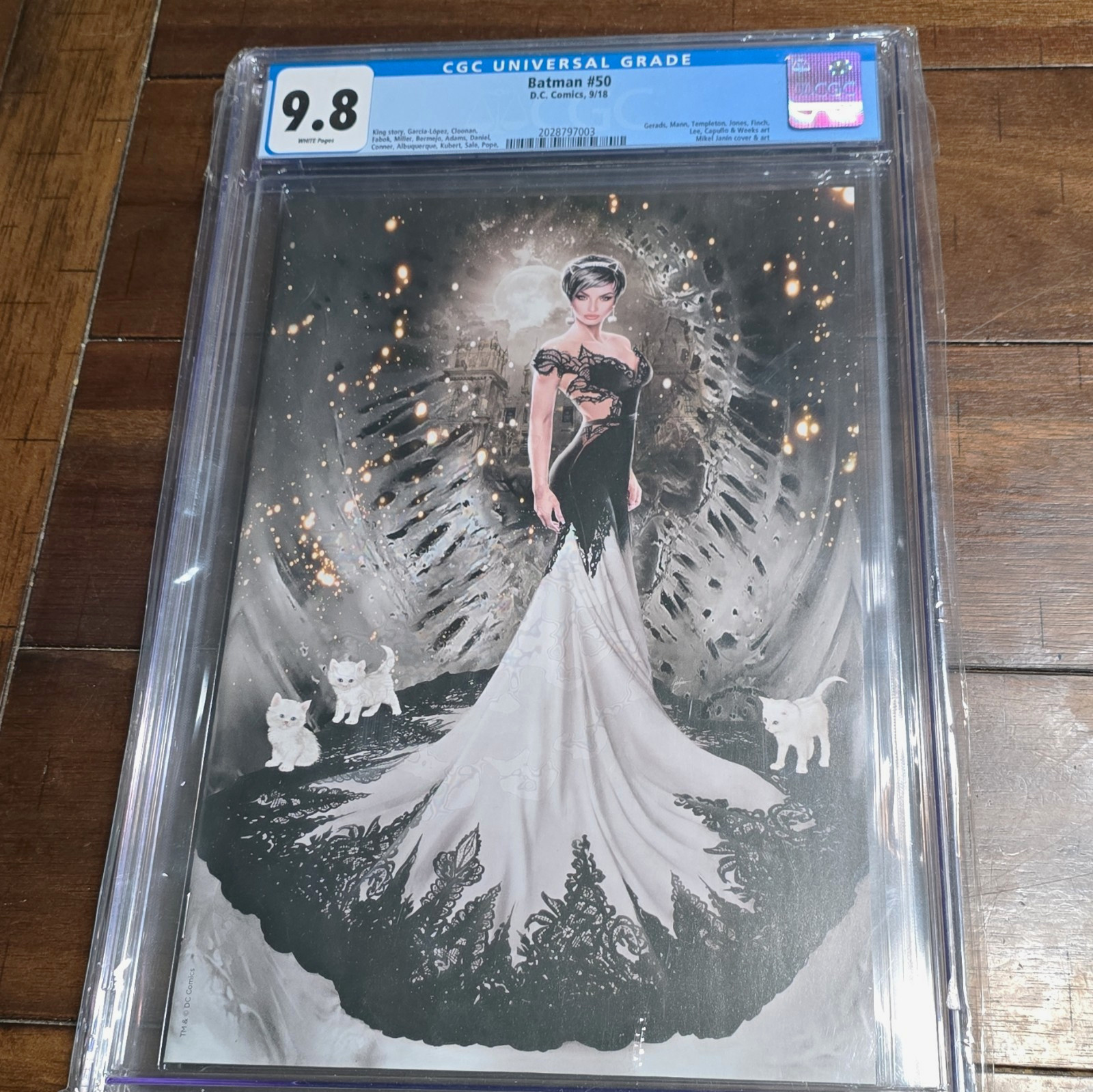 Batman #50 CGC 9.8 (2018) DC Comics Variant Cover - Tom King, Catwoman