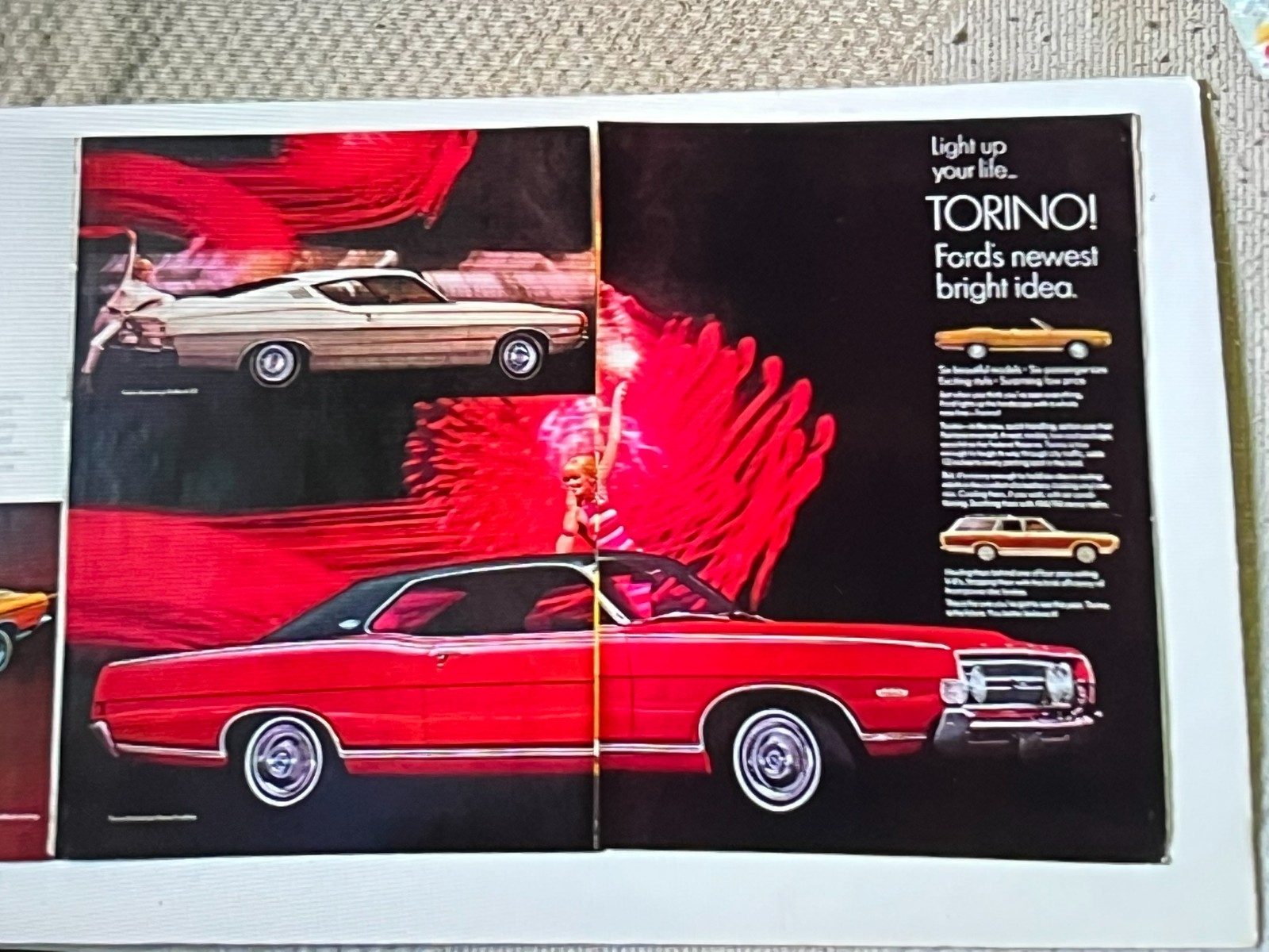 Vintage 1960s Ford  Ads