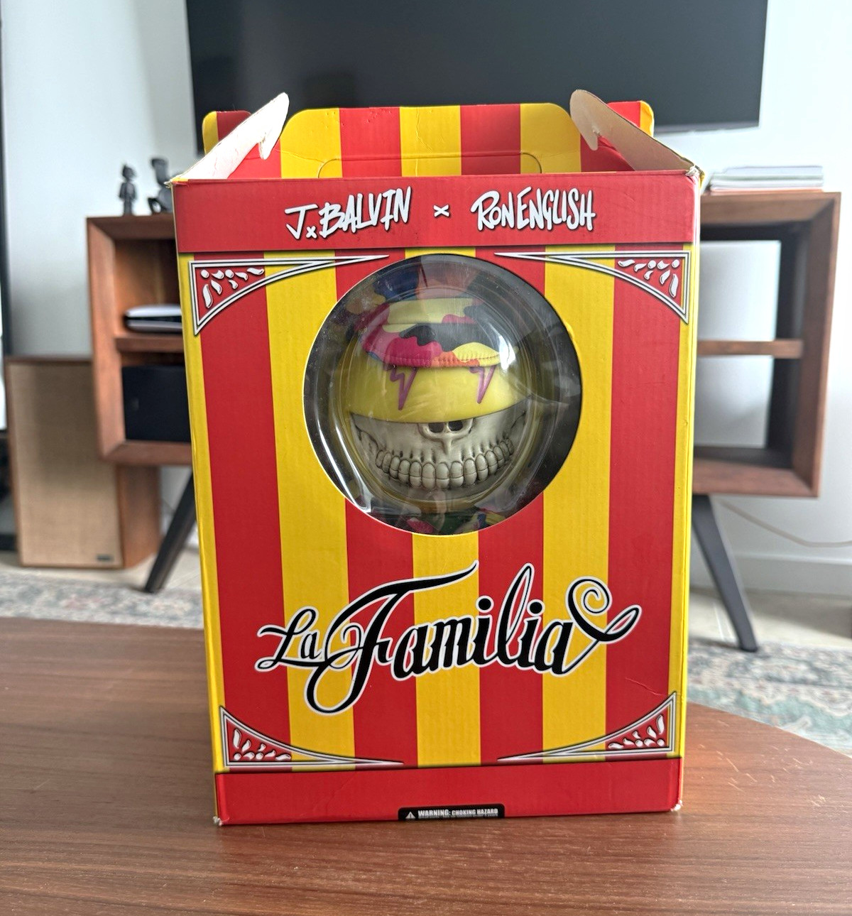 MINDstyle J Balvin x Ron English La Familia ComplexCon Autographed Figure