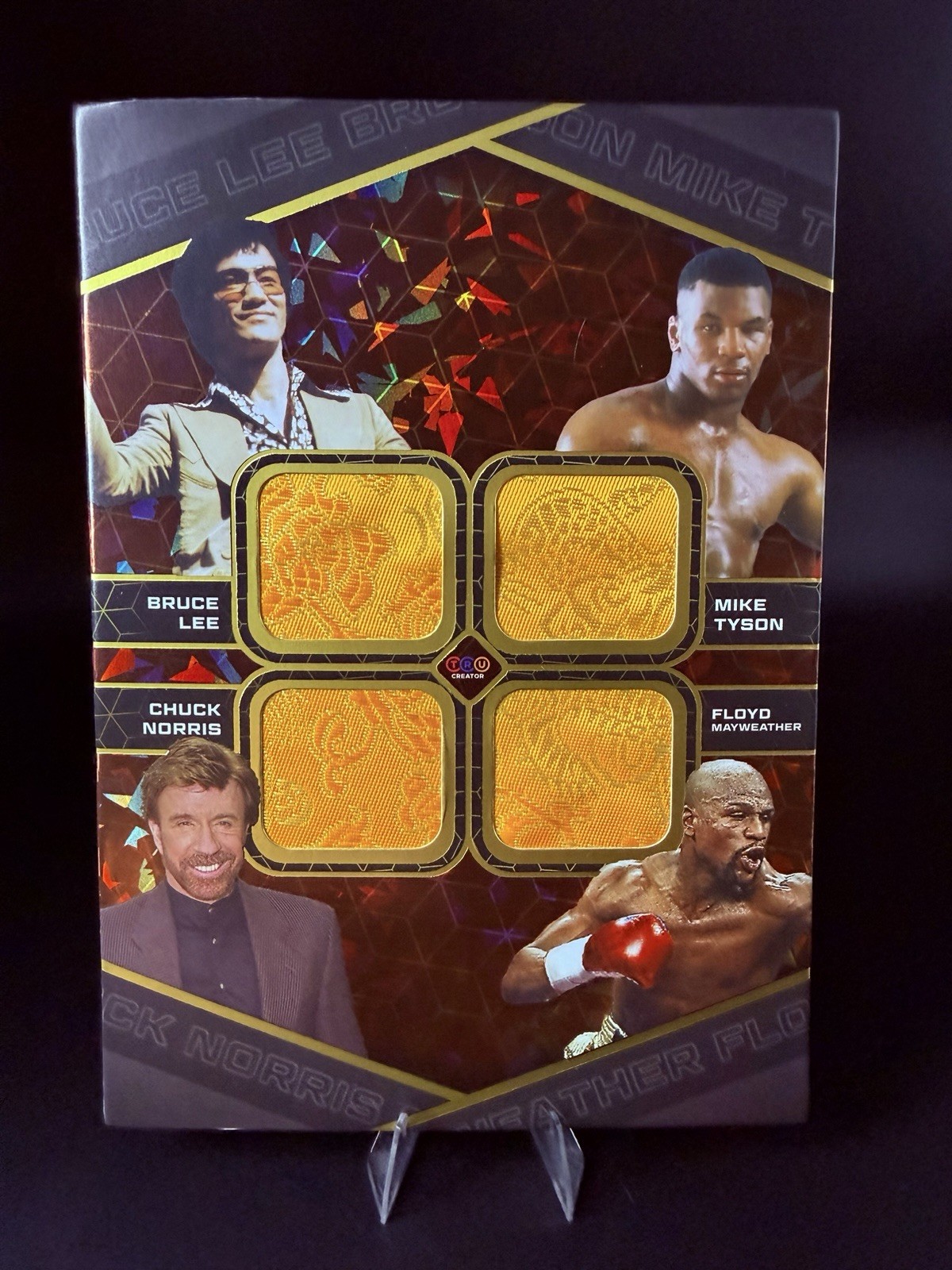 Bruce Lee Quad Relic 2025 Series 1 Edition Tyson, Norris, Mayweather