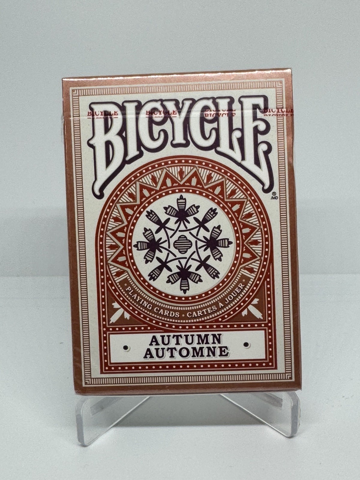 *NEW SEALED* 2016 Bicycle Autumn Automne Playing Cards Deck -RED-