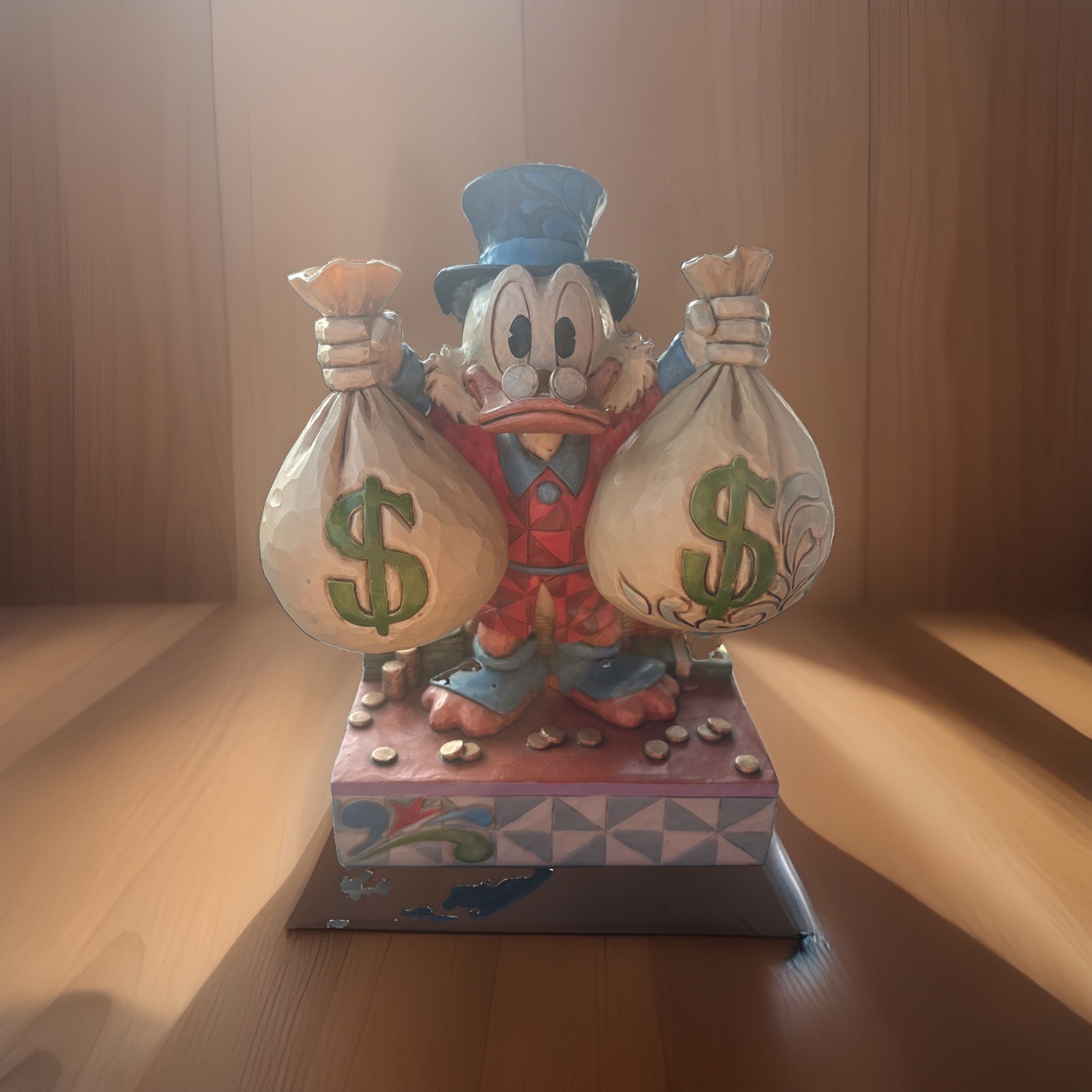 Enesco - Disney Showcase - Jim Shore Scrooge McDuck \'A Wealth of Riches\' 4027137