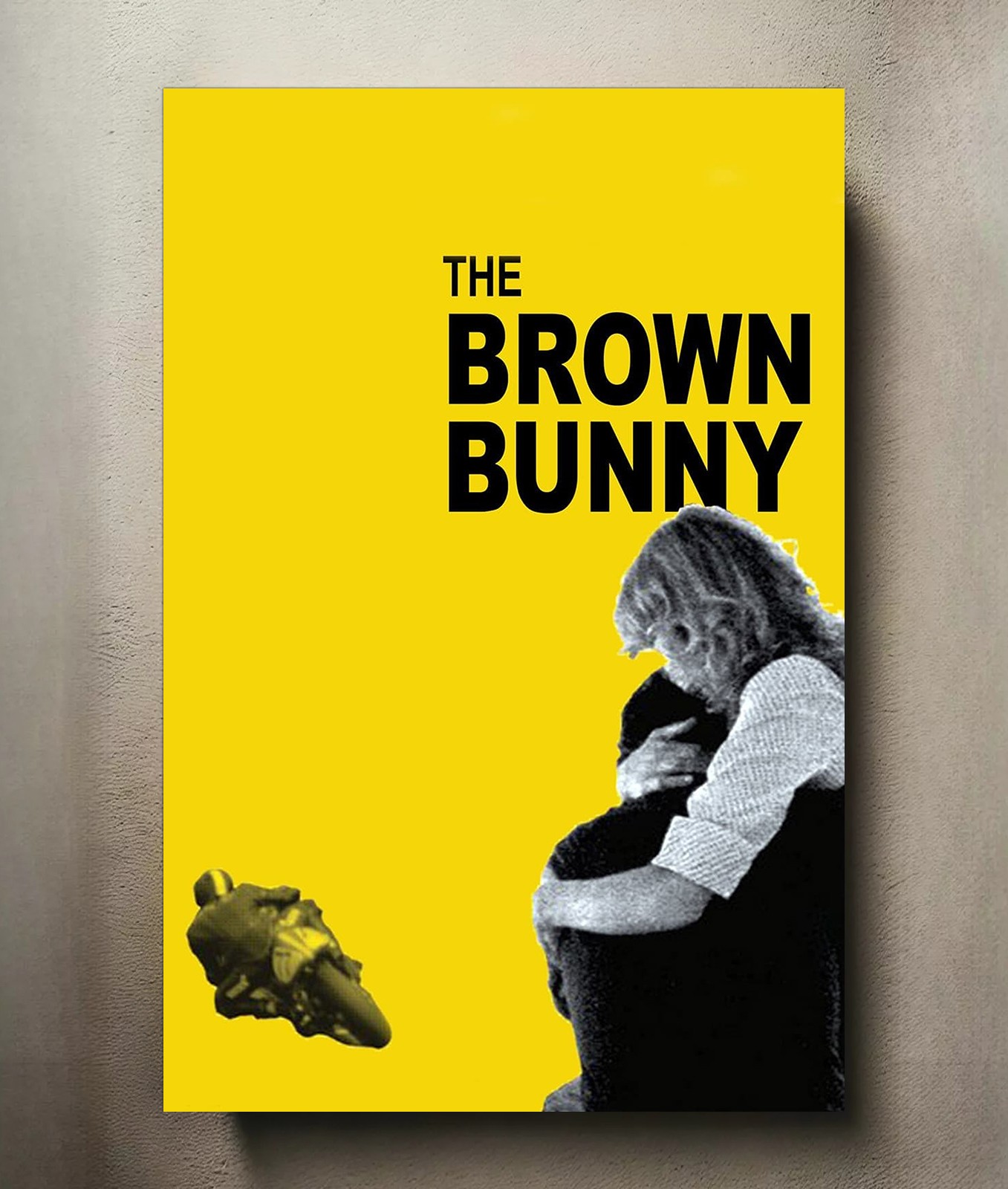 The Brown Bunny 8x12 Metal Movie Poster Sign
