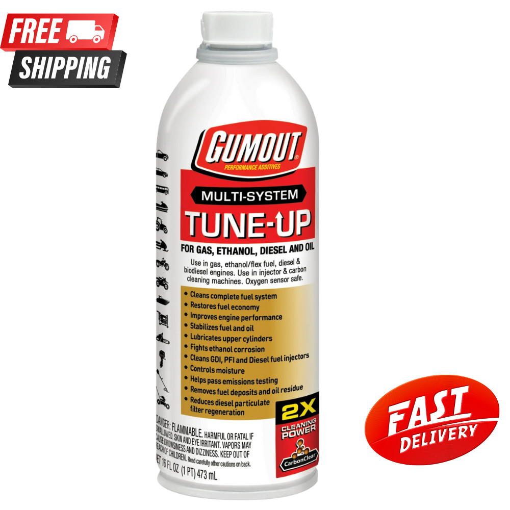 Gumout Multi-System Tune-Up For Gas, Ethanol, Diesel and Oil - 16 oz Bottle