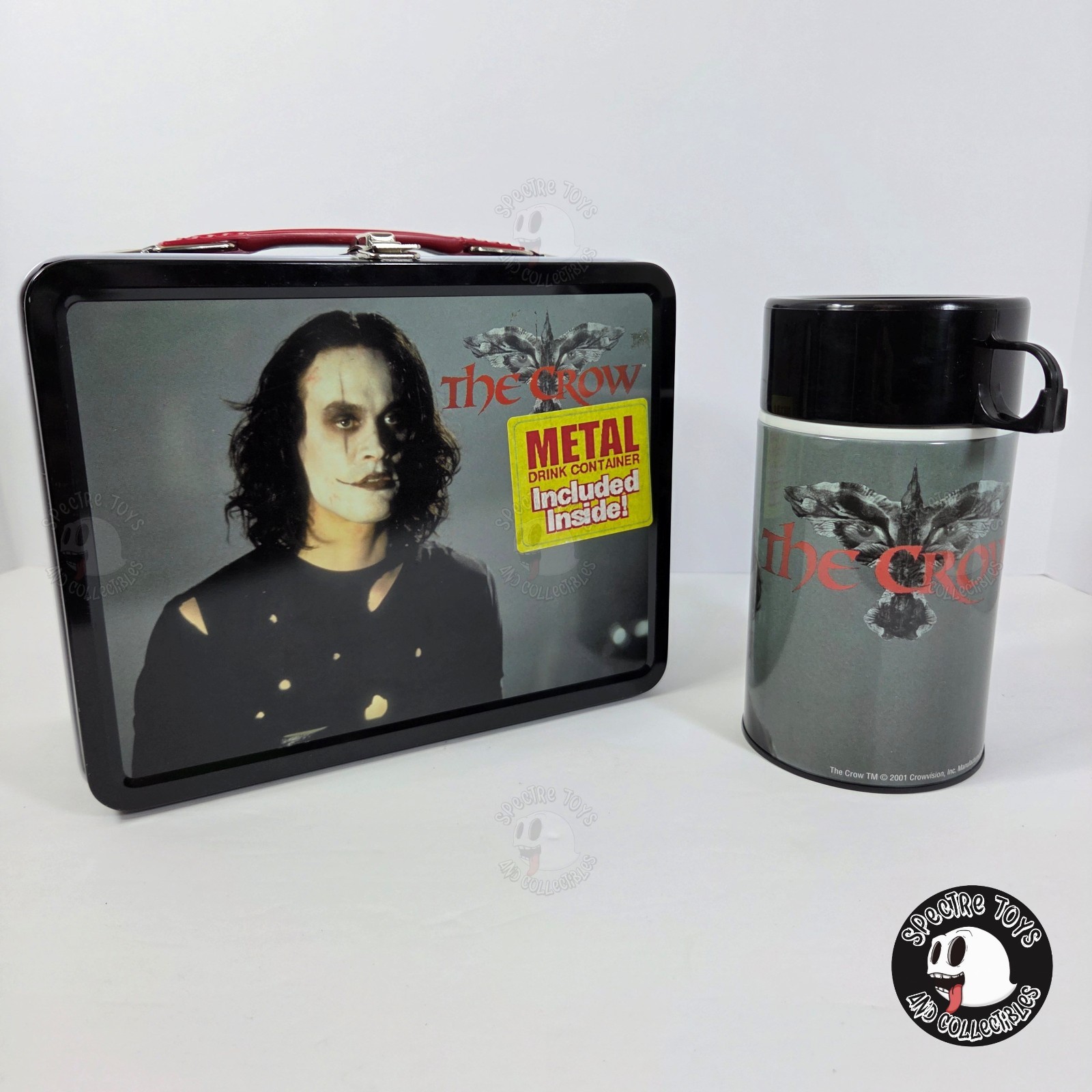 Brandon Lee The Crow Metal Lunchbox & Thermos - Neca Limited Edition 0149/6000