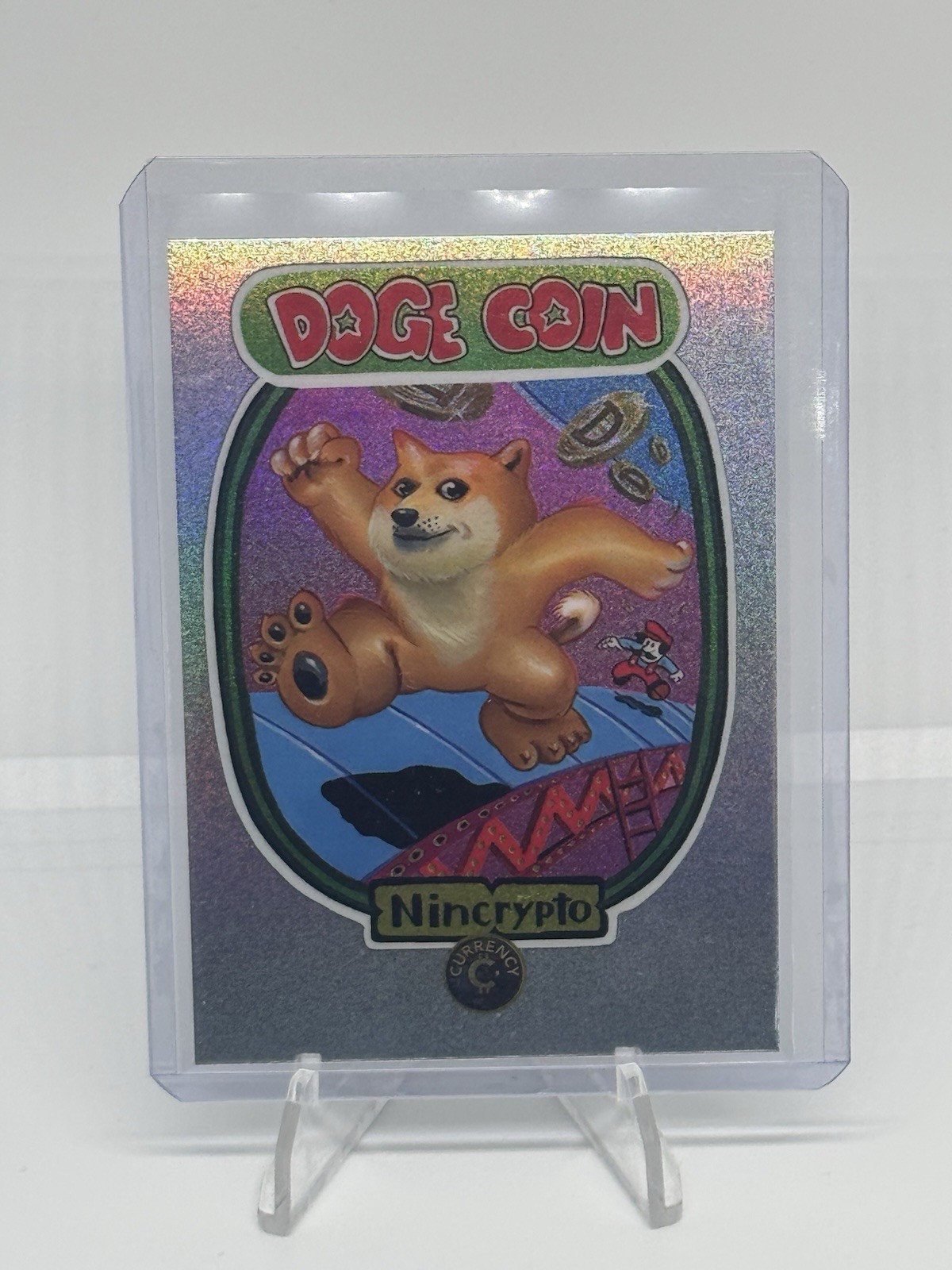 Dogecoin MR3 - 2022 Cardsmiths Currency Series 1 Meta Rare MR#3 crystal sparkle