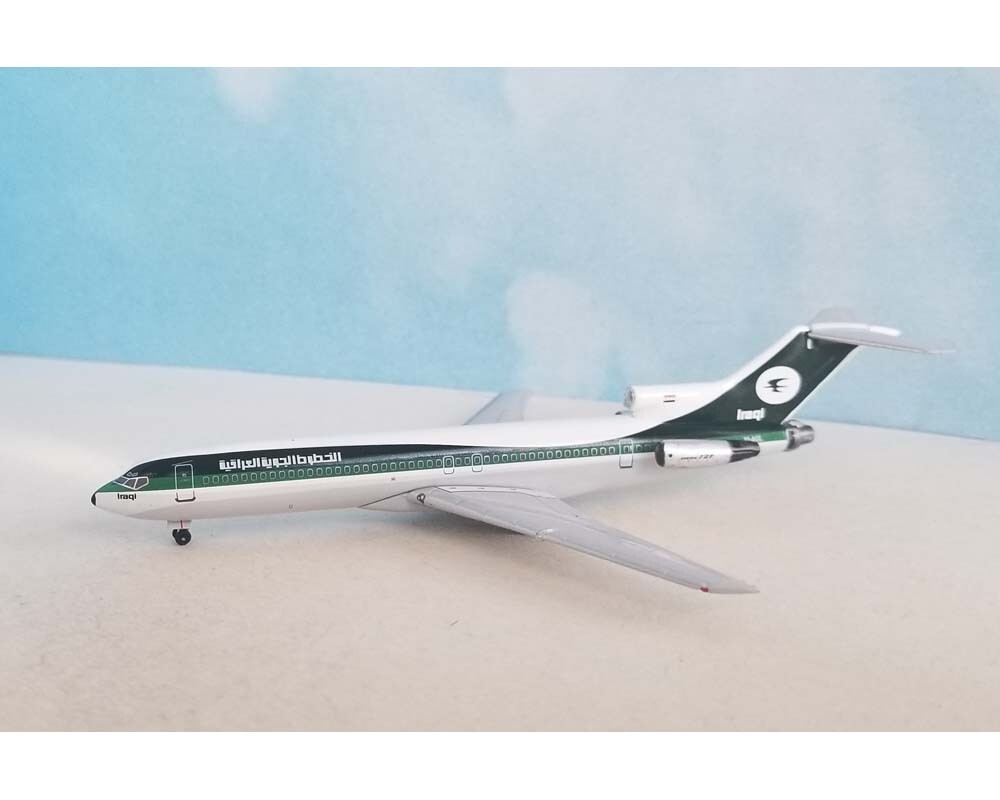 Aeroclassics AC411228 Iraqi Airways Boeing 727-200 YI-AGL Diecast 1/400 Model