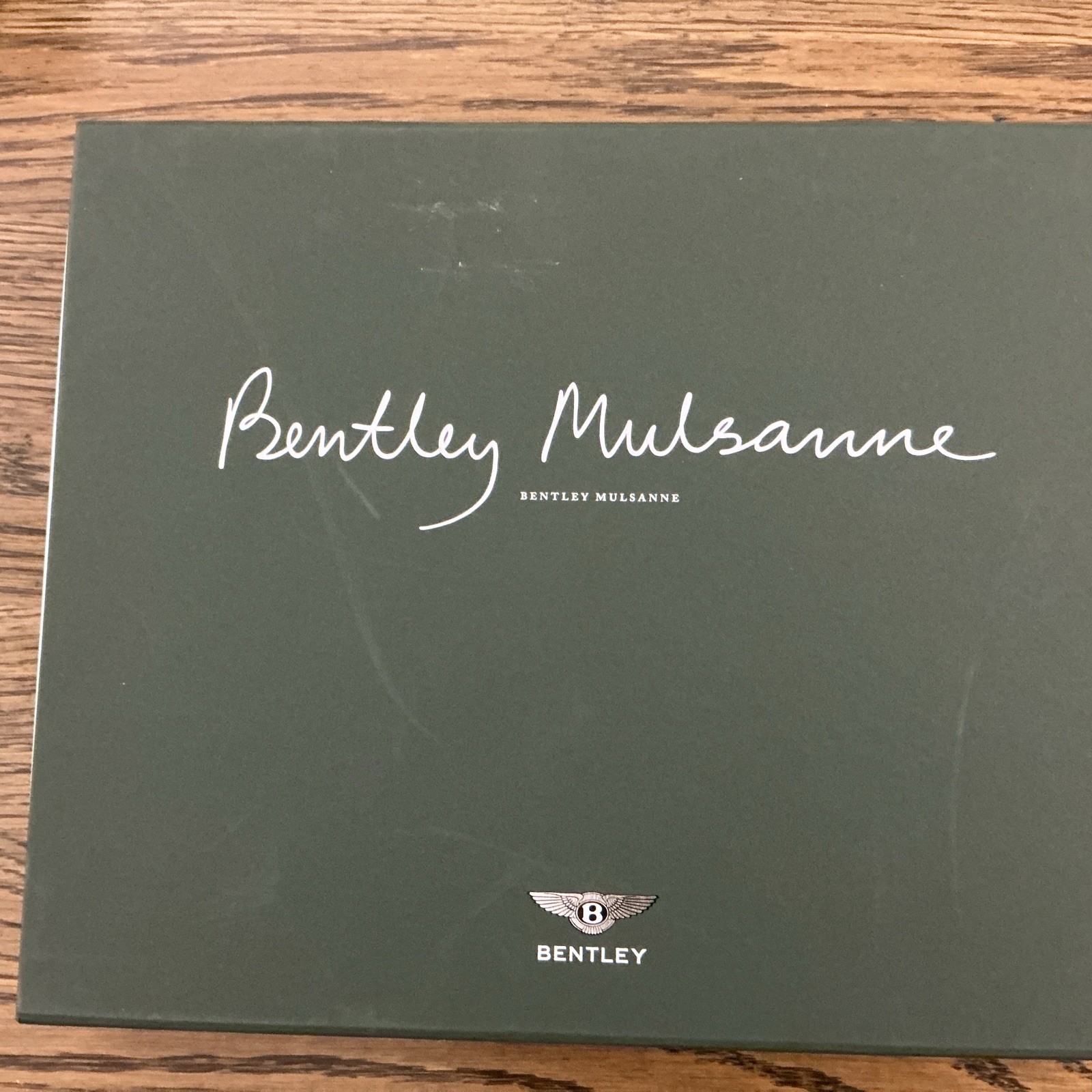 2011 2012 BENTLEY MULSANNE PRESTIGE HARDCOVER BROCHURE