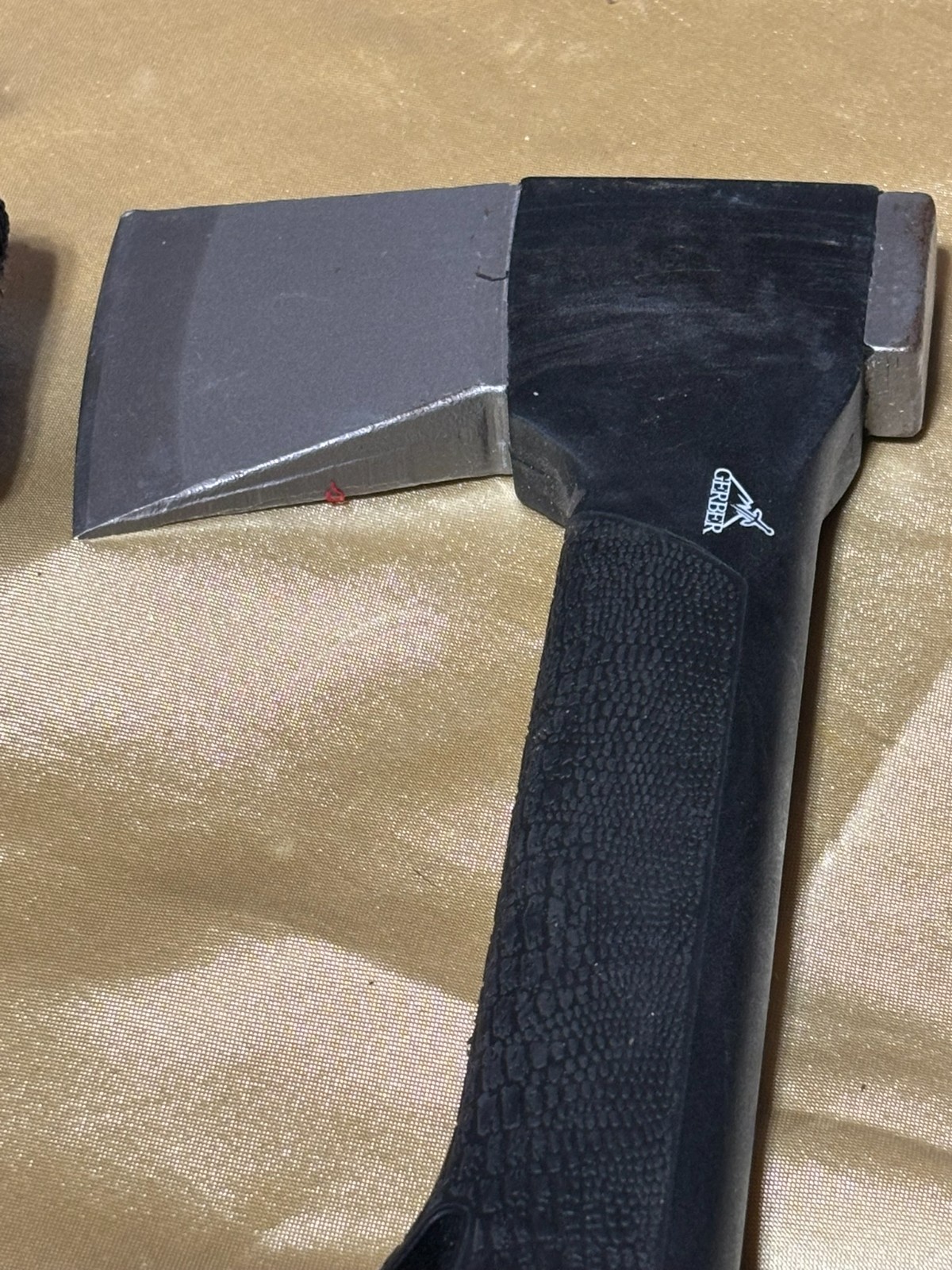 Gerber Gator Combo Axe & Knife With Sheath Fixed Blade Knife Fits In Axe Handle