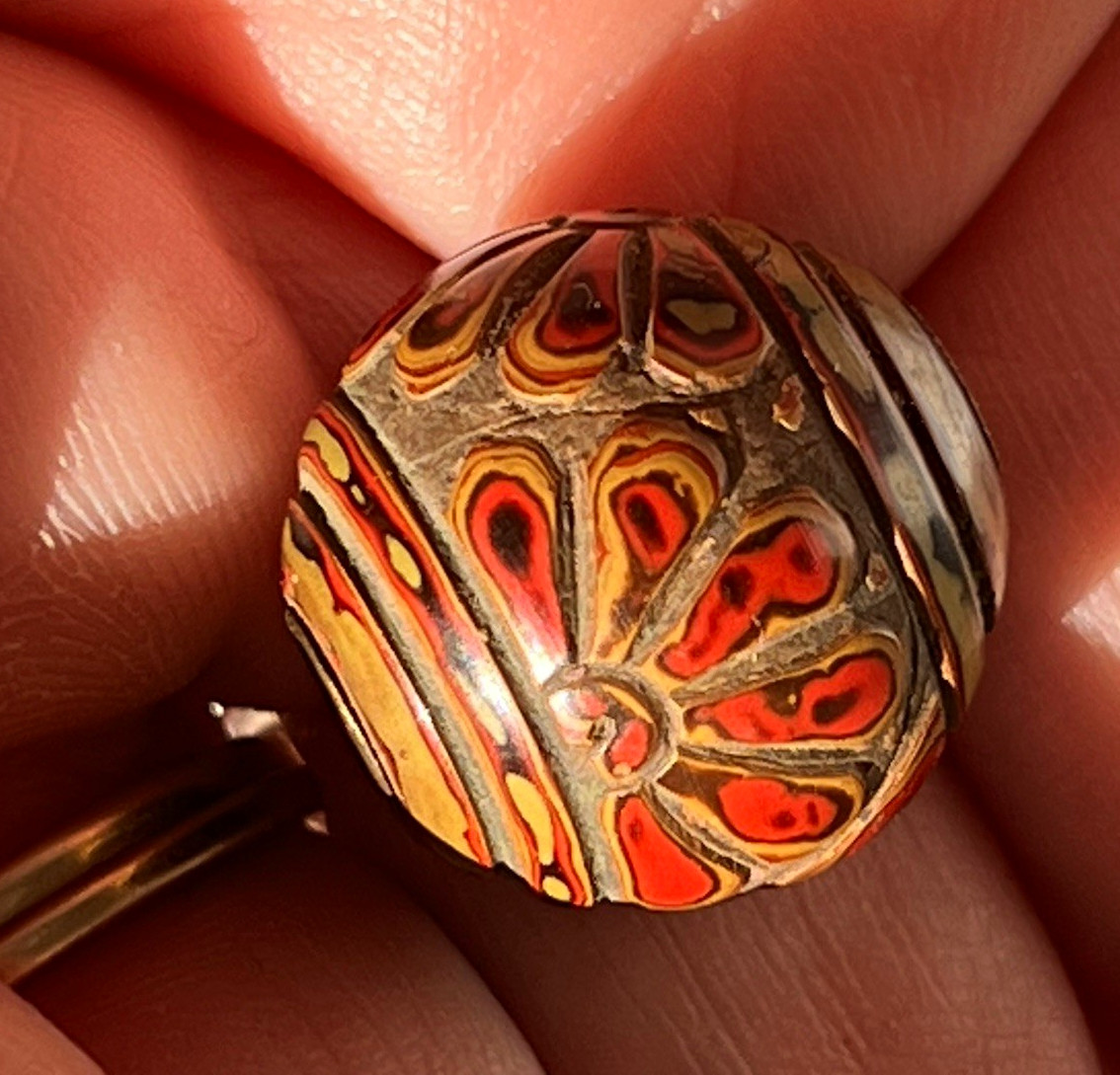 Vintage Japanese Ojime bead, excellent 