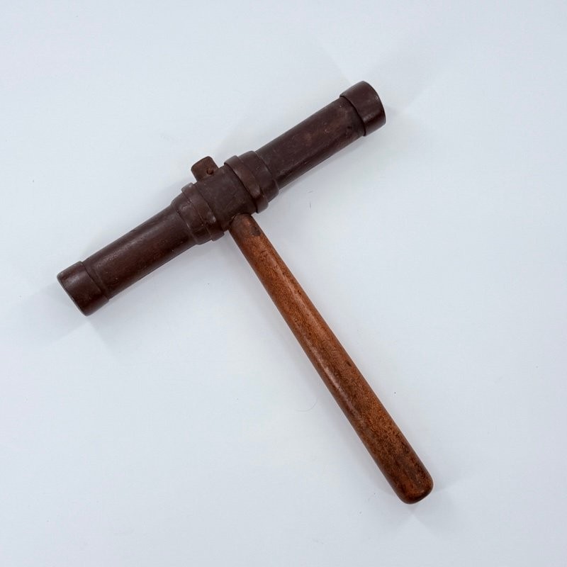 Antique Wooden Caulking Mallet Shipwrights Ship Maker's Tool Hammer Unmarked