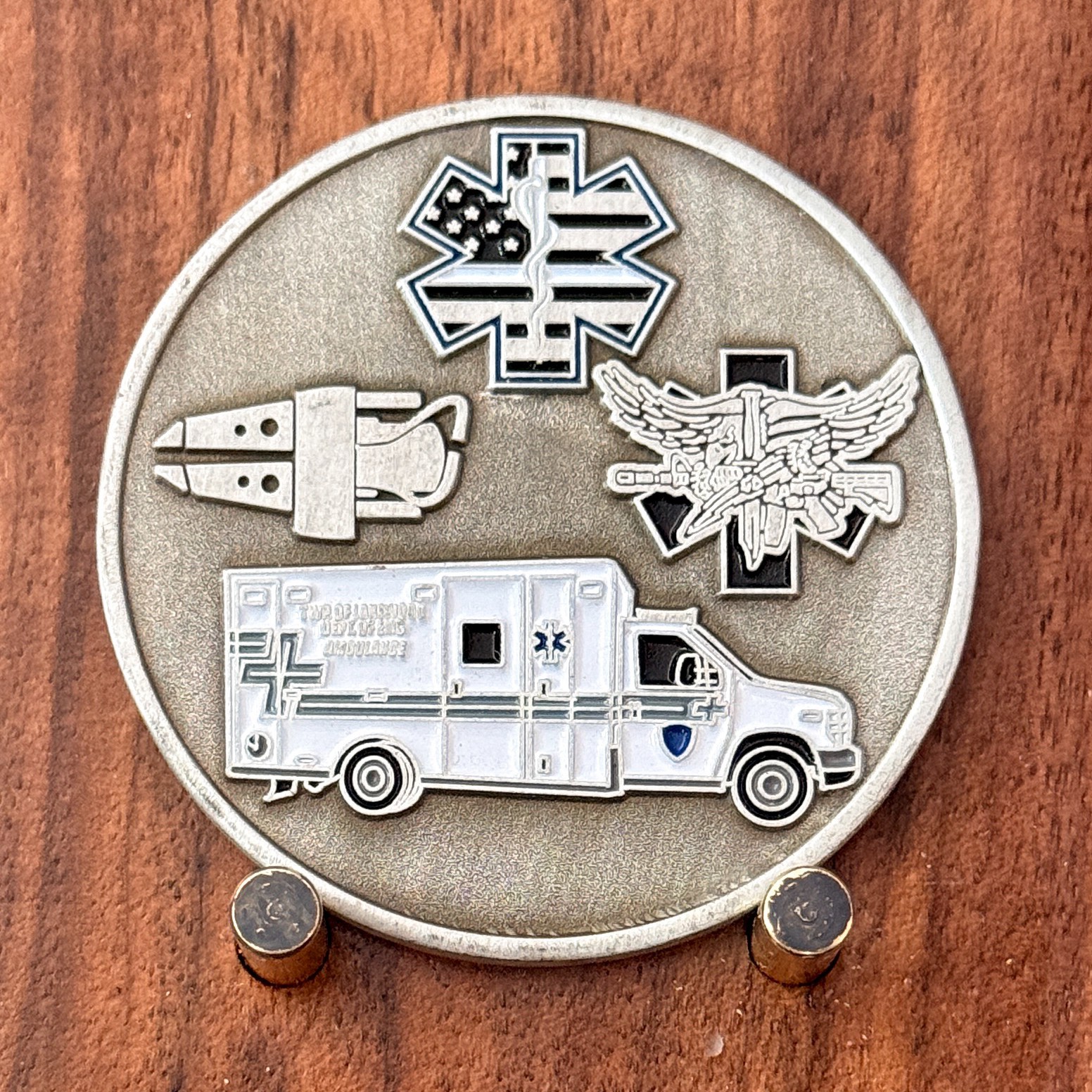 Lakewood Township NJ Emergency Medical Services Challenge Coin  W#23