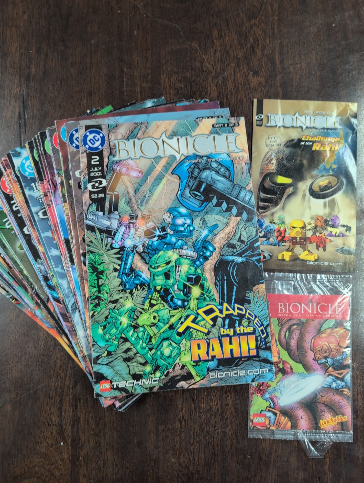 LEGO Bionicle Comic Book Lot 45 issues-Galidorian, DC Bionicle, Ignition & more