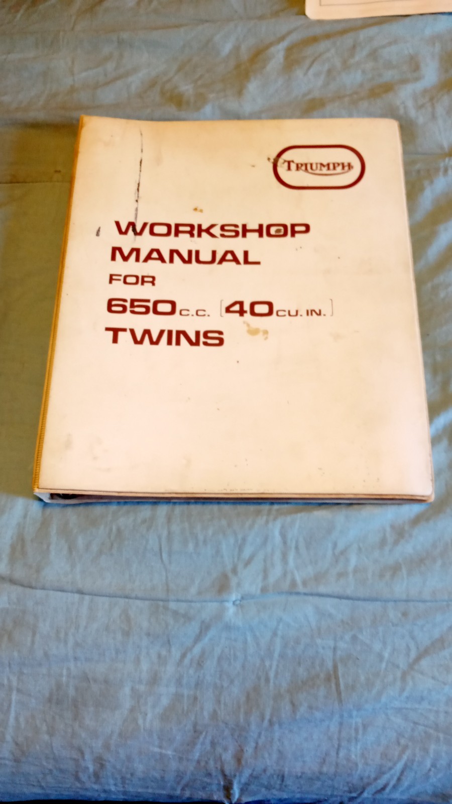 Vintage Triumph Stuff