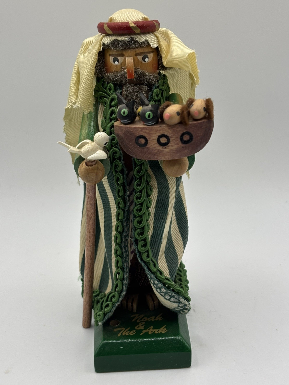 Steinbach Mini Nutcracker NOAH AND THE ARK  5.5\
