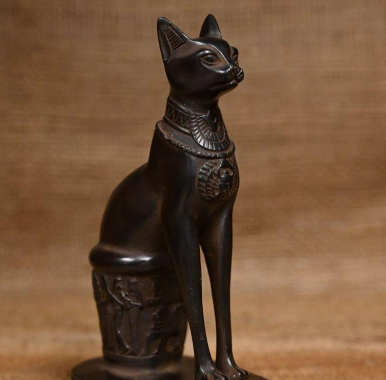 Egyptian Artifacts A Rare Authentic Pharaonic Statue Egyptian Goddess Bastet Bc