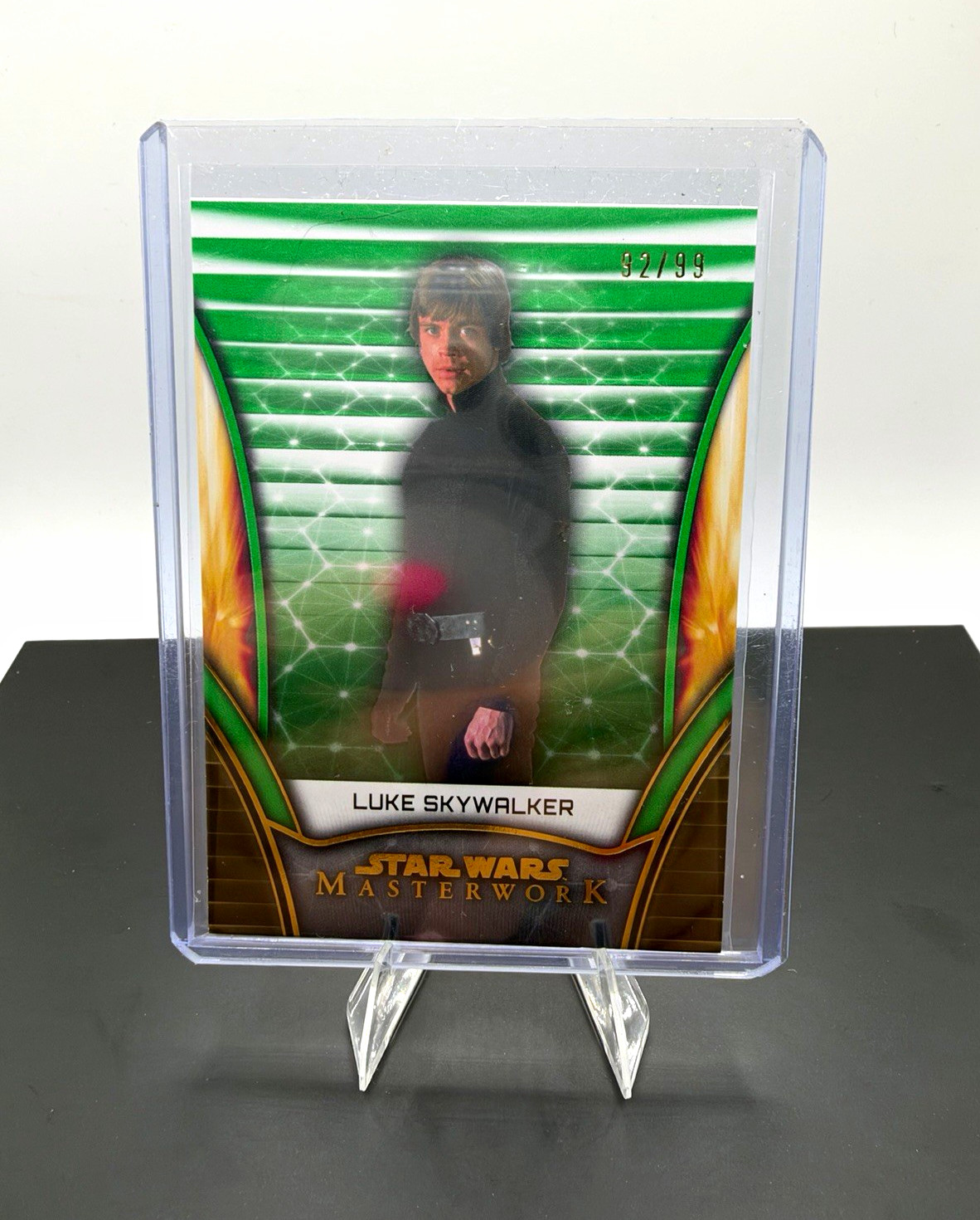 Topps 2022 Star Wars Masterwork Luke Skywalker Non-Sport Card #92 #92/99