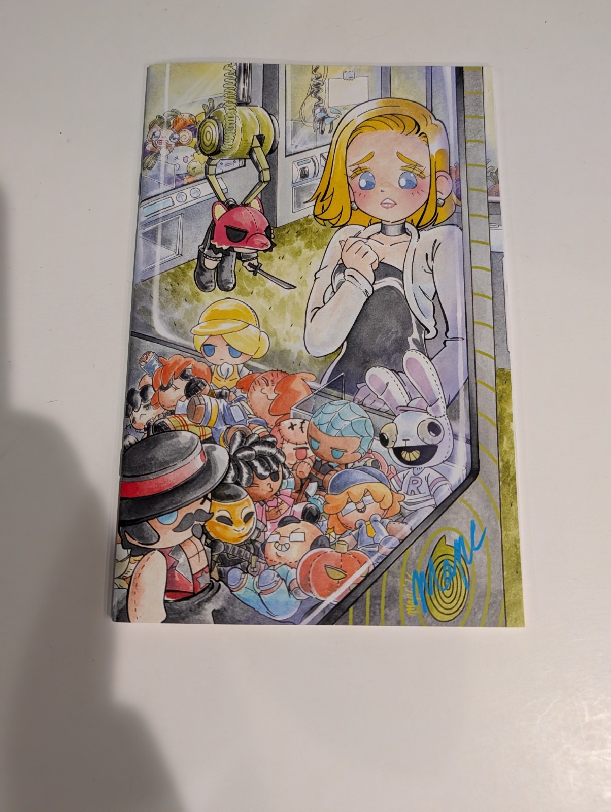 EXQUISITE CORPSES #13 CAPTAIN ELECTRIC SHARED EXCLUSIVE MARS SIGNED COA LTD 500