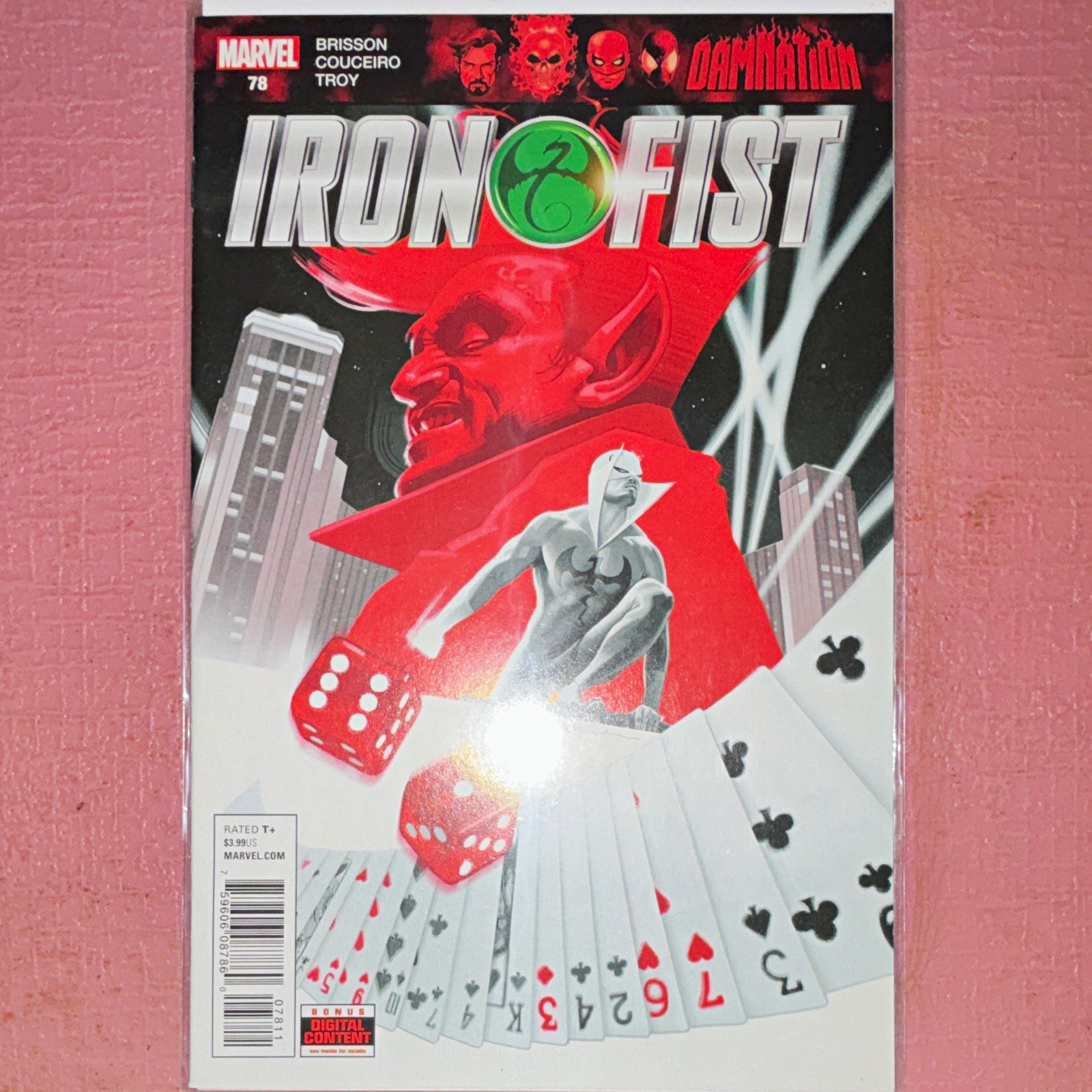 Marvel Iron Fist #78 (Ed Brisson, Damian Couceiro, Andy Troy) Single Issue