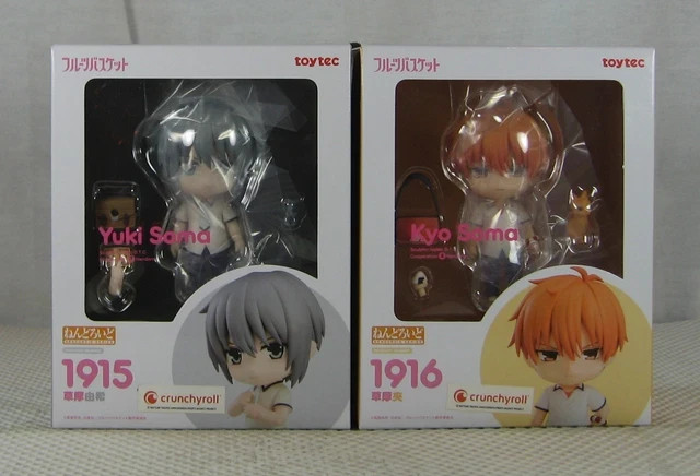 Nendoroid set of 2 Yuki Soma & Kyo Soma - Fruits Basket Brand New (MSIB)