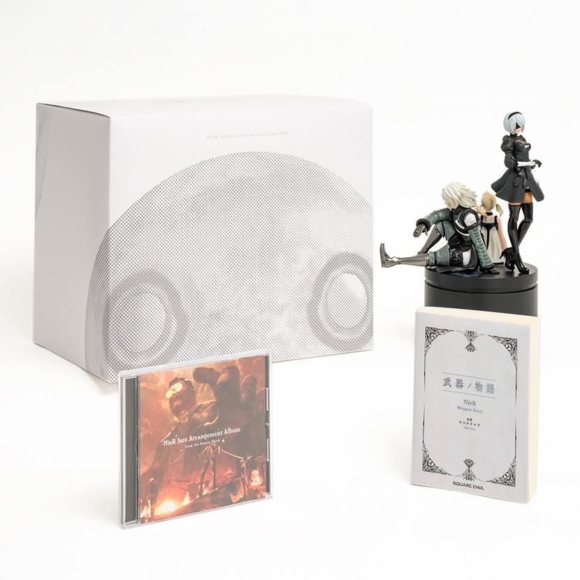 Square Enix NieR Series 15th Anniversary BOX w/ Figure CD Book PSL #MD445