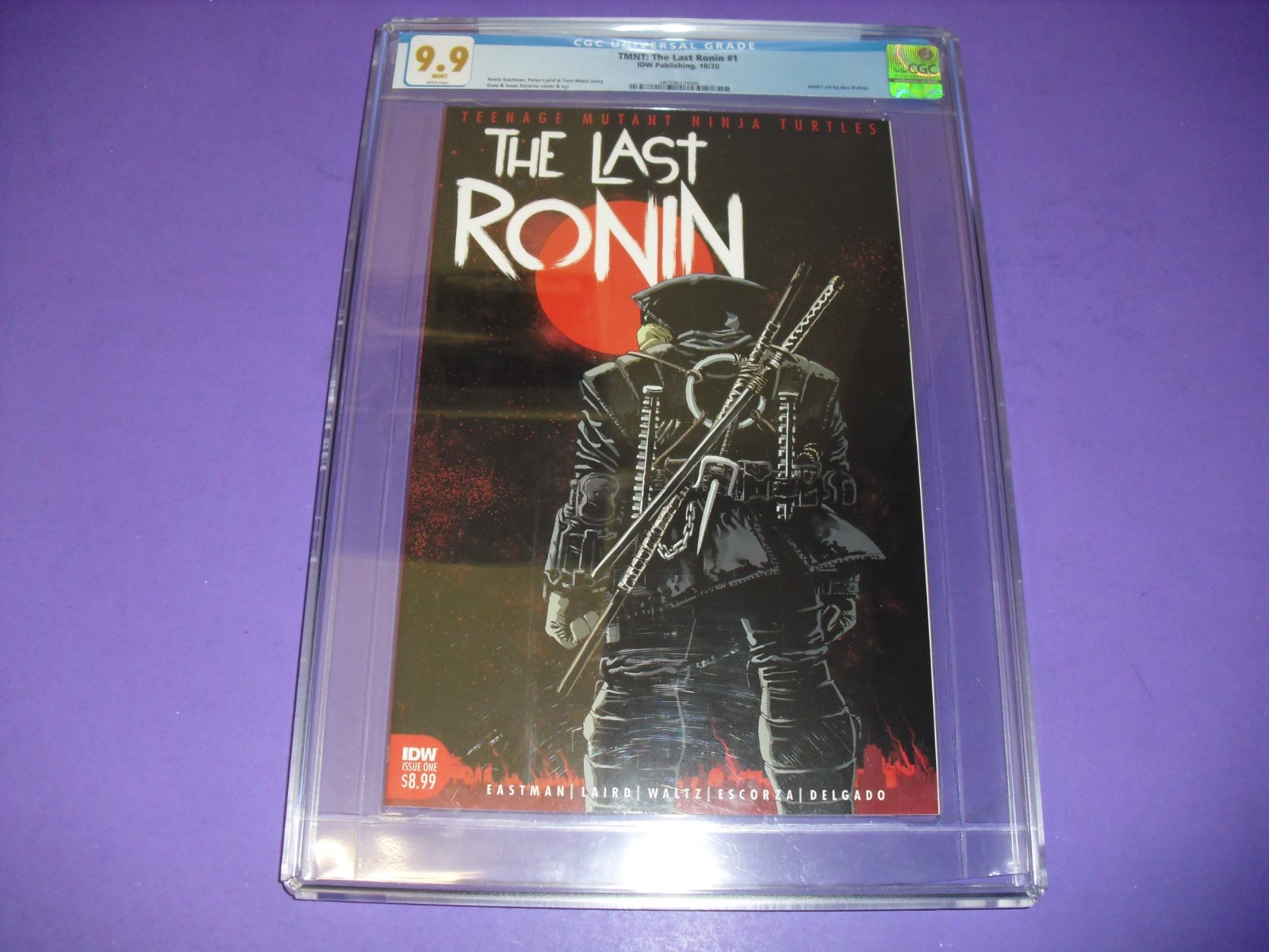 TMNT The Last Ronin #1 CGC 9.9 MINT 1st print from 2020 IDW 9.8 First
