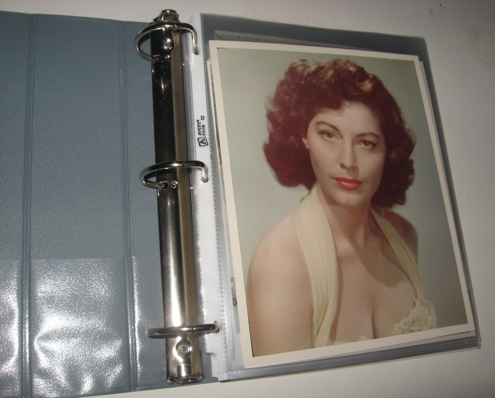 101 Vintage Actresses Glossy Photo Lot Lab Created Very Good to Excellent Binder