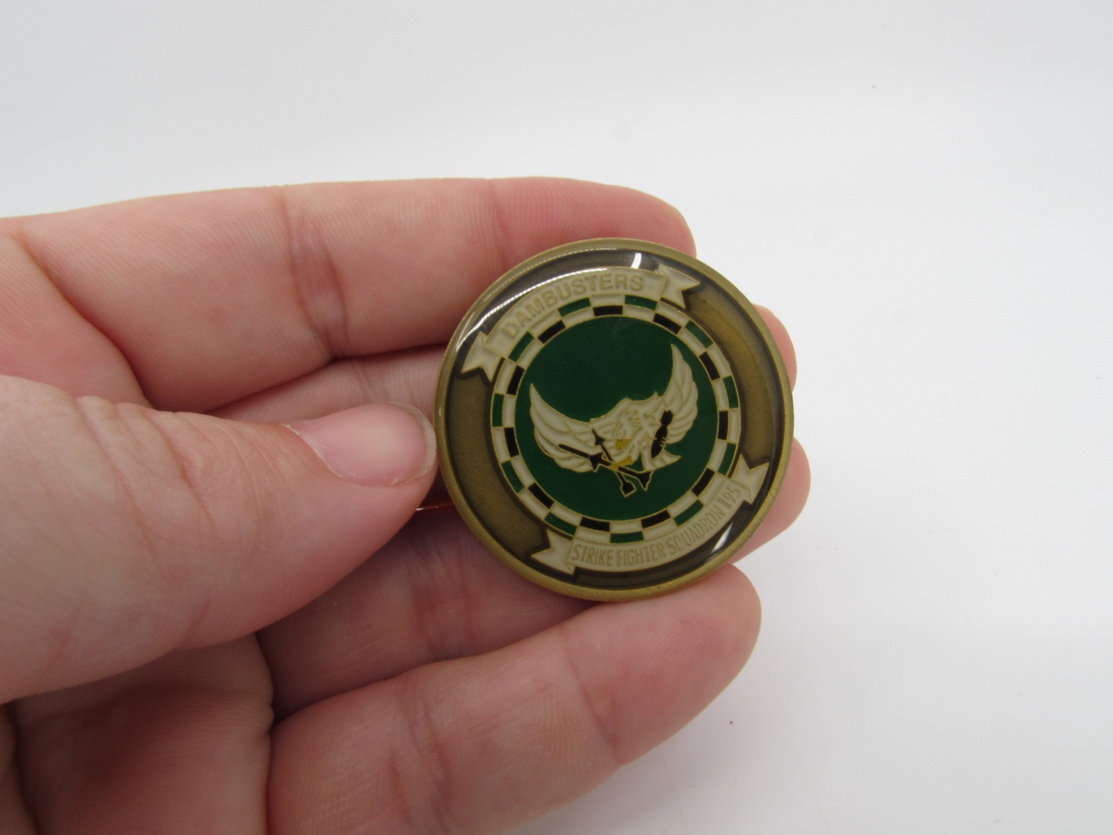 Nellis AFB Las Vegas Sign Red Flag 617 Squadron The DAMBUSTERS Challenge Coin