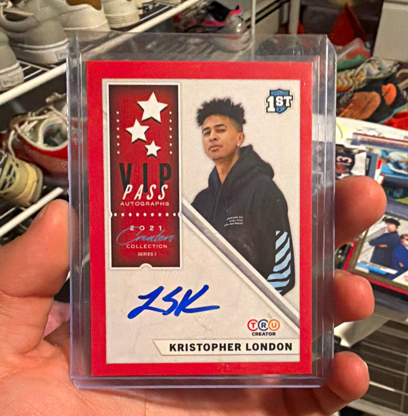 TruCreator 2021 VIP Pass Autographs Kristopher London Auto #264