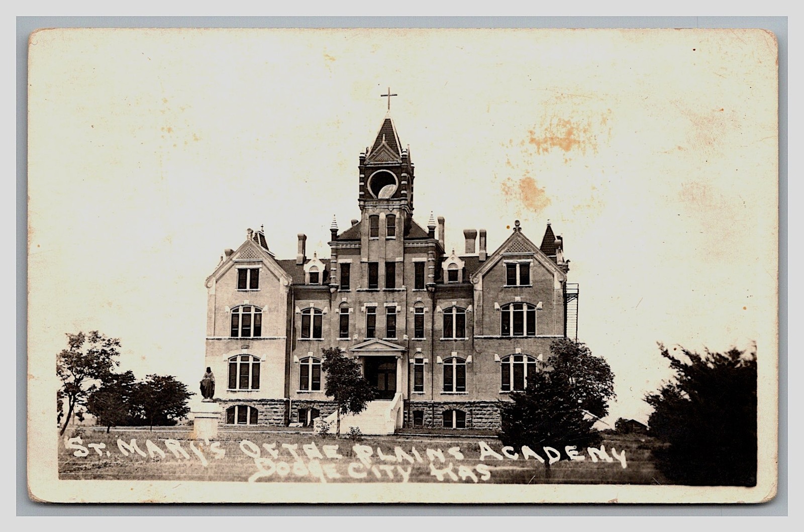 RPPC ~ St. Mary\'s of The Plains Academy ~ Dodge City Kansas